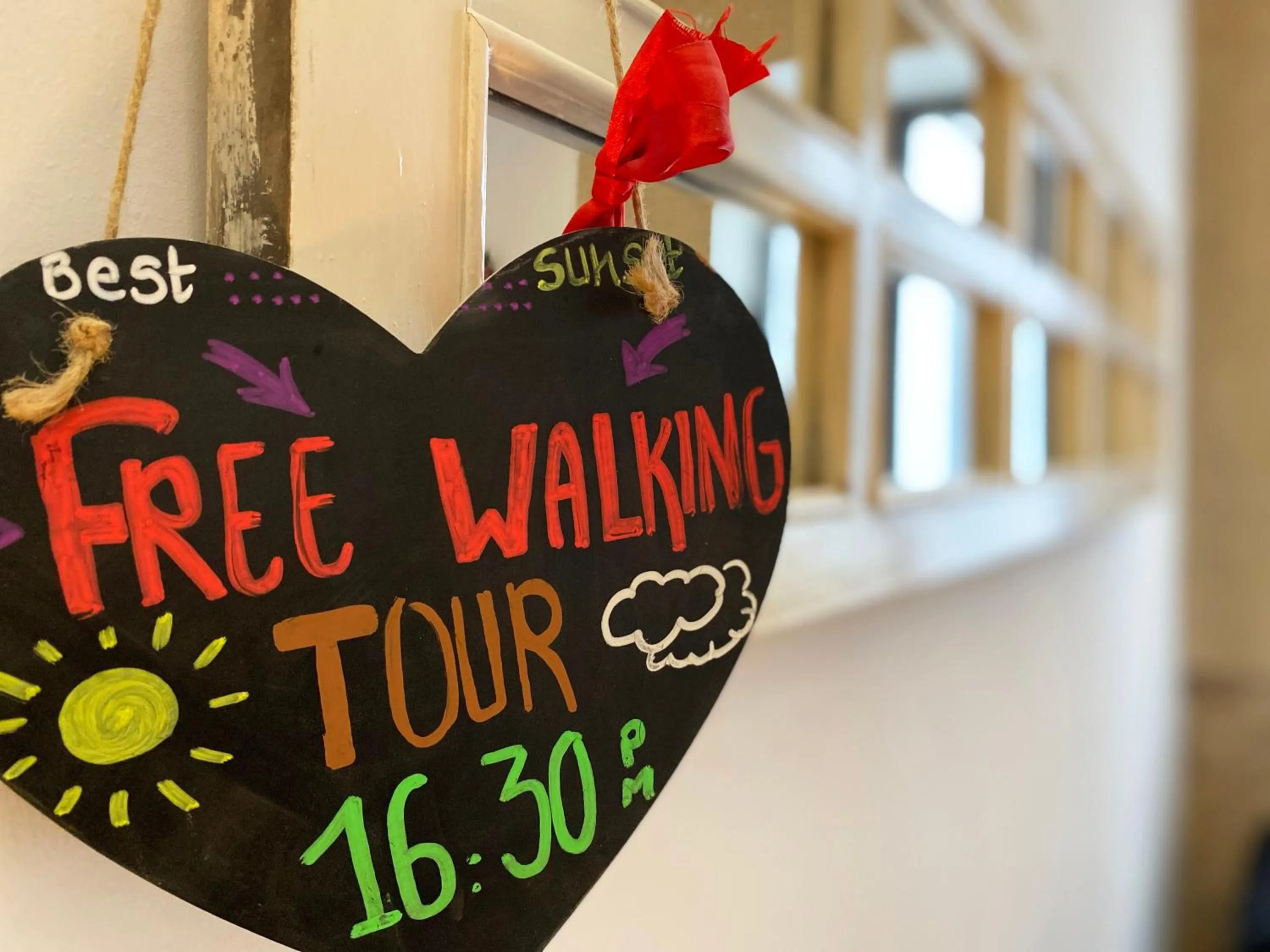 Communal lounge/ TV room in ECO Hostel