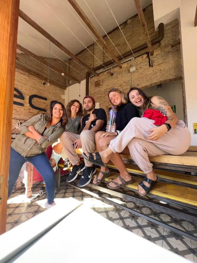 People in ECO Hostel