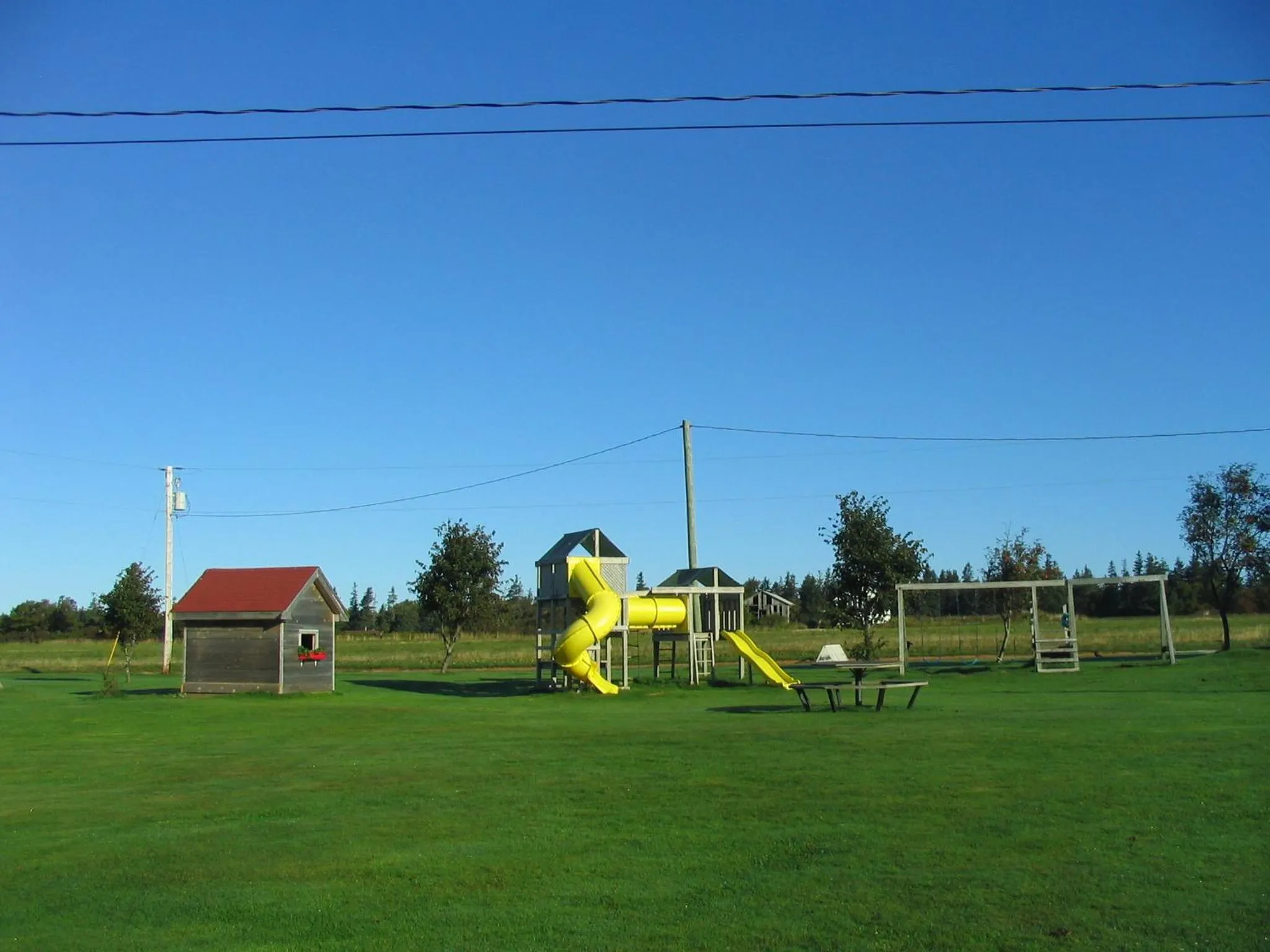 Children play ground in Shaw's Hotel & Cottages