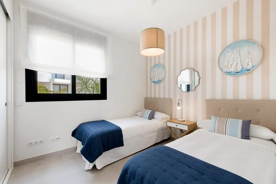 Bed in Cortijo Del Mar Resort