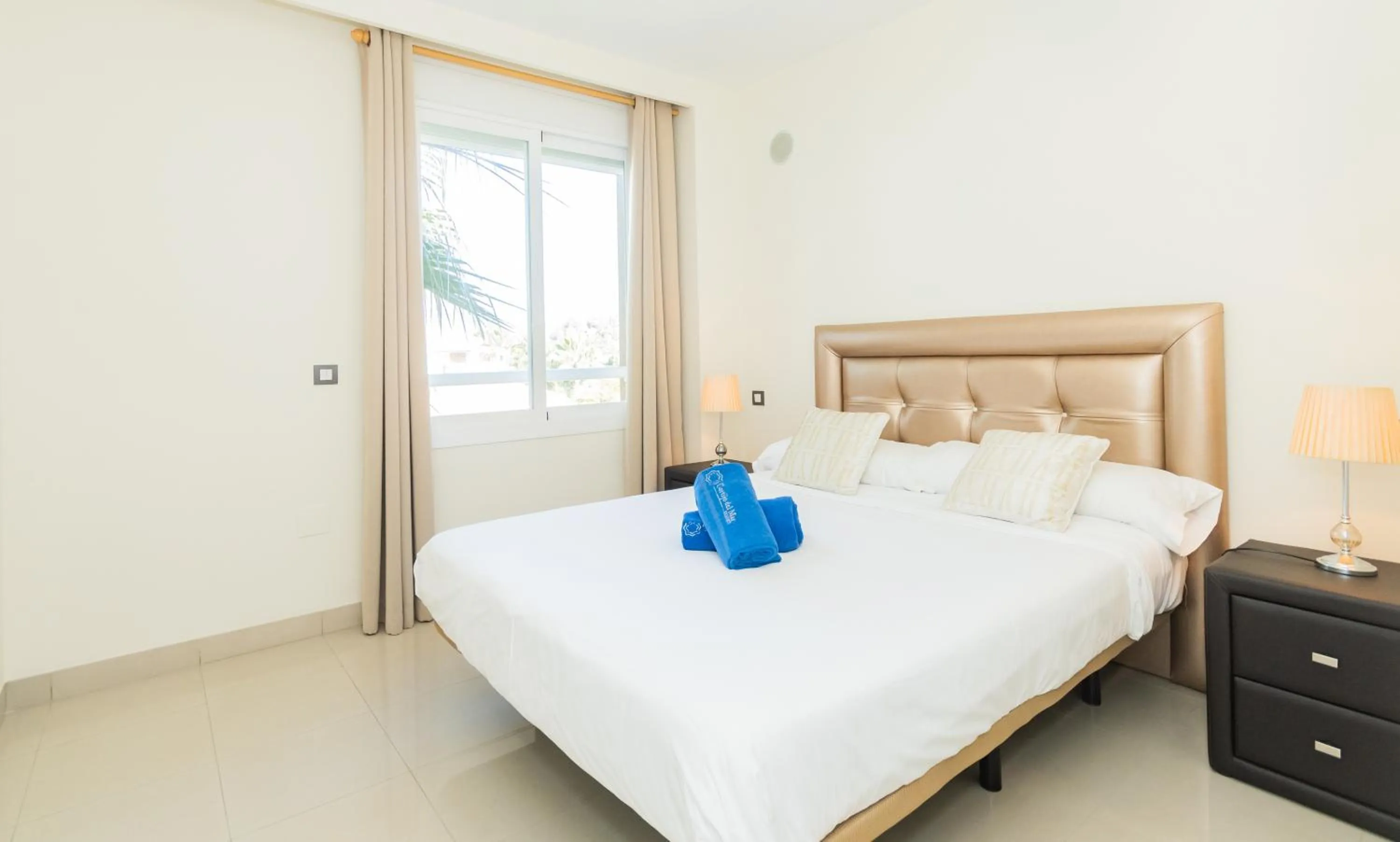 Bed in Cortijo Del Mar Resort