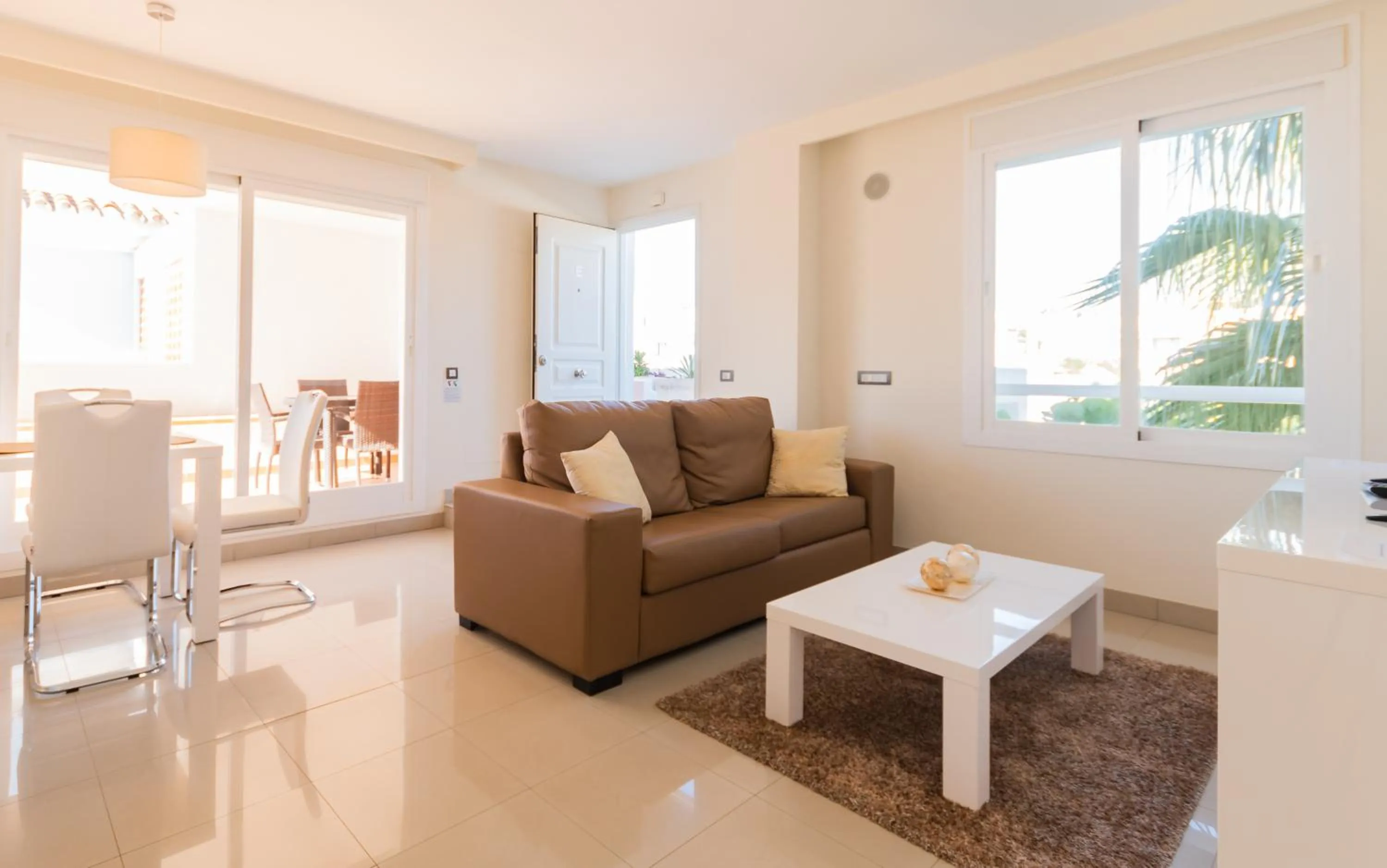 Living room in Cortijo Del Mar Resort
