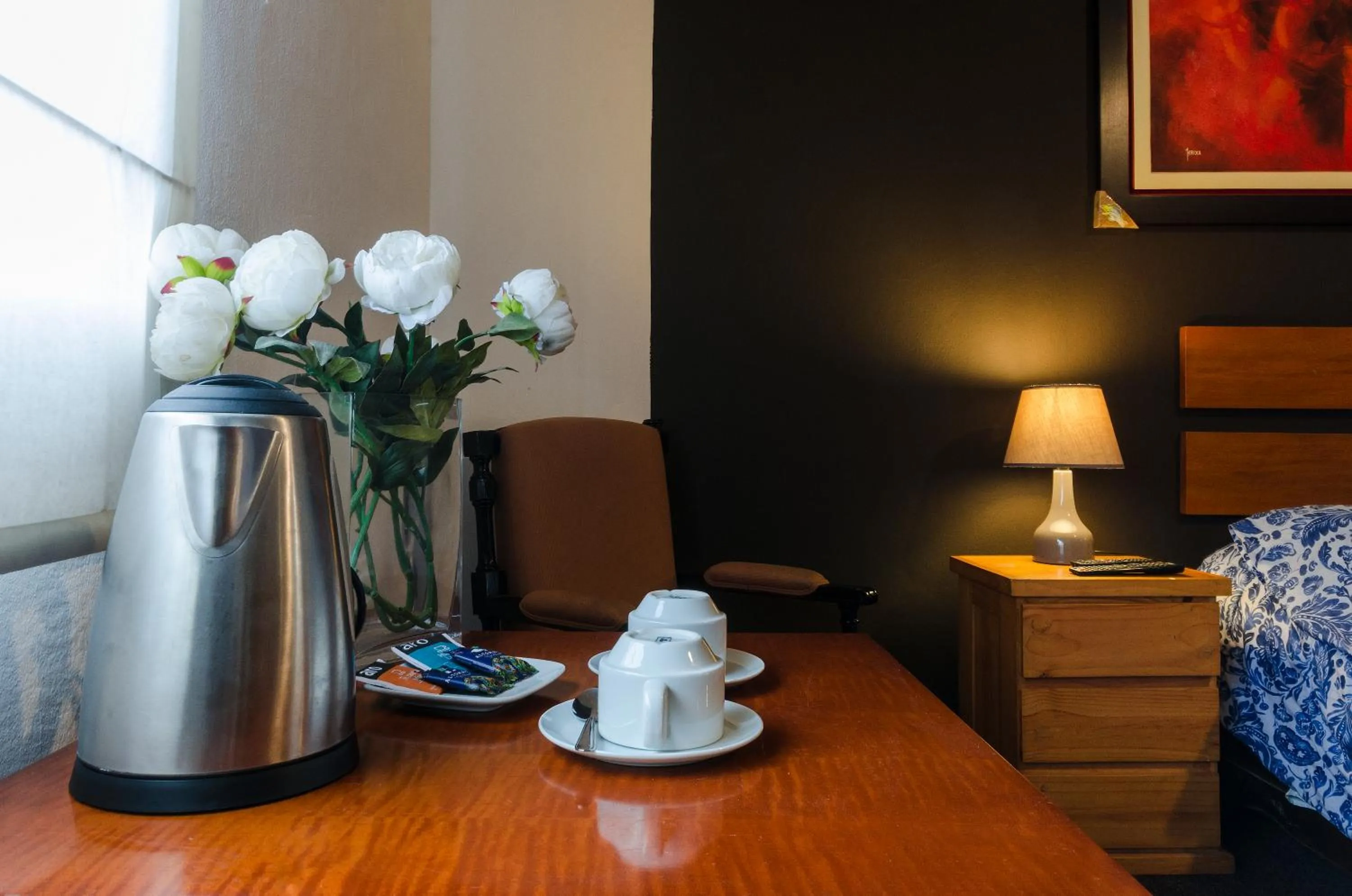 Coffee/tea facilities, Bed in Jose Luis Hostal Boutique