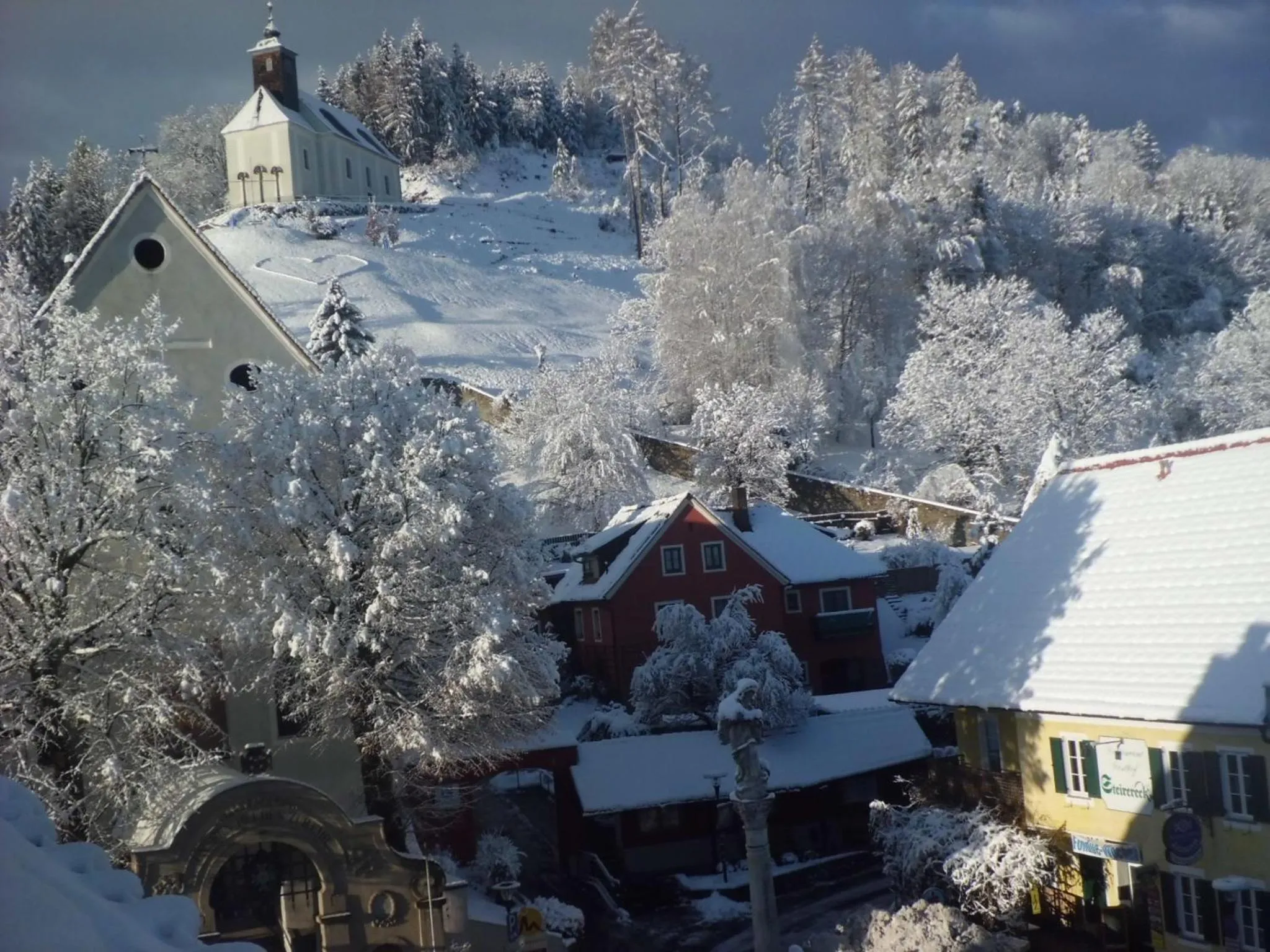 View (from property/room) in Hotel Restaurant zum Schwan