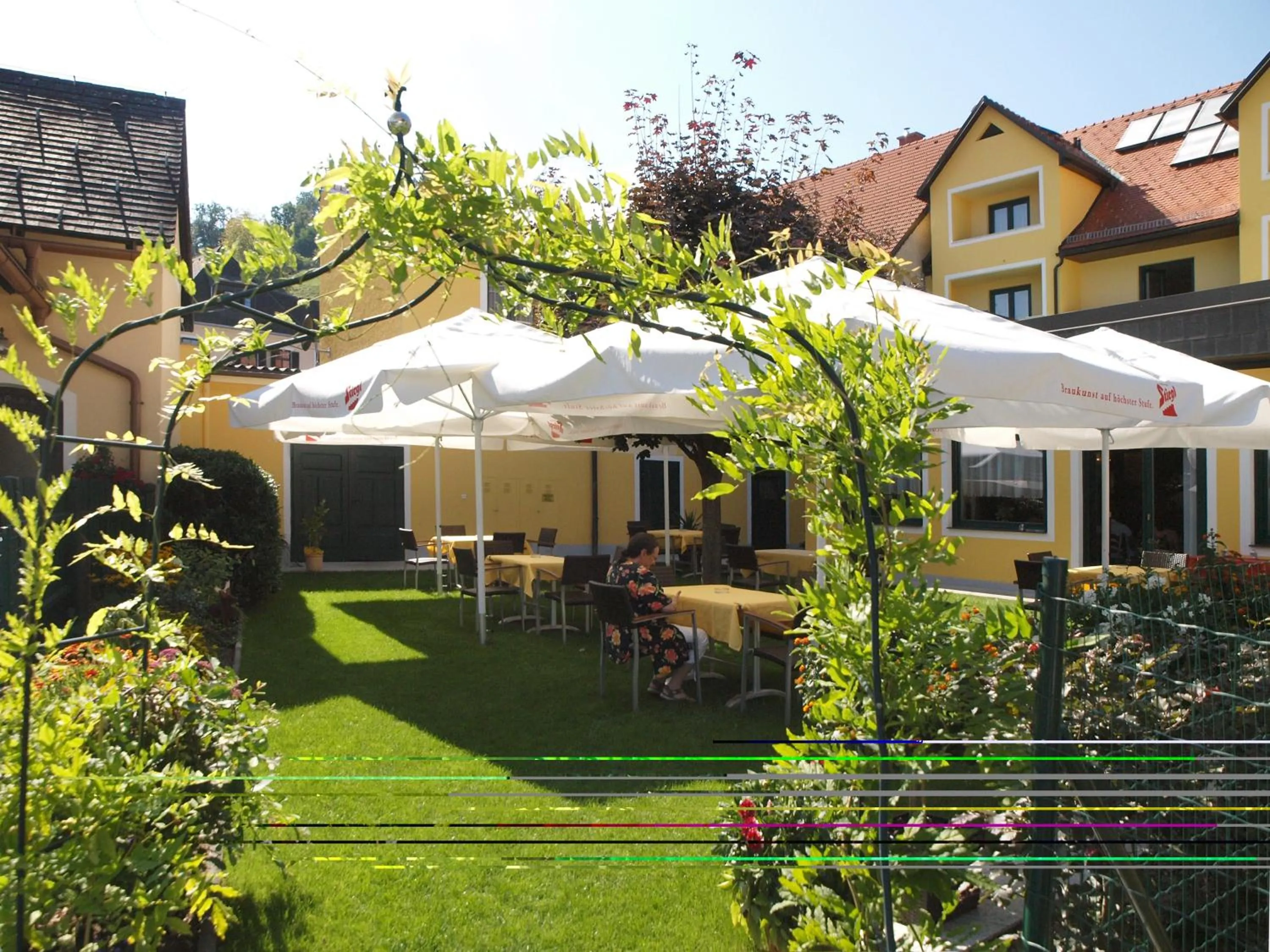 Garden in Hotel Restaurant zum Schwan