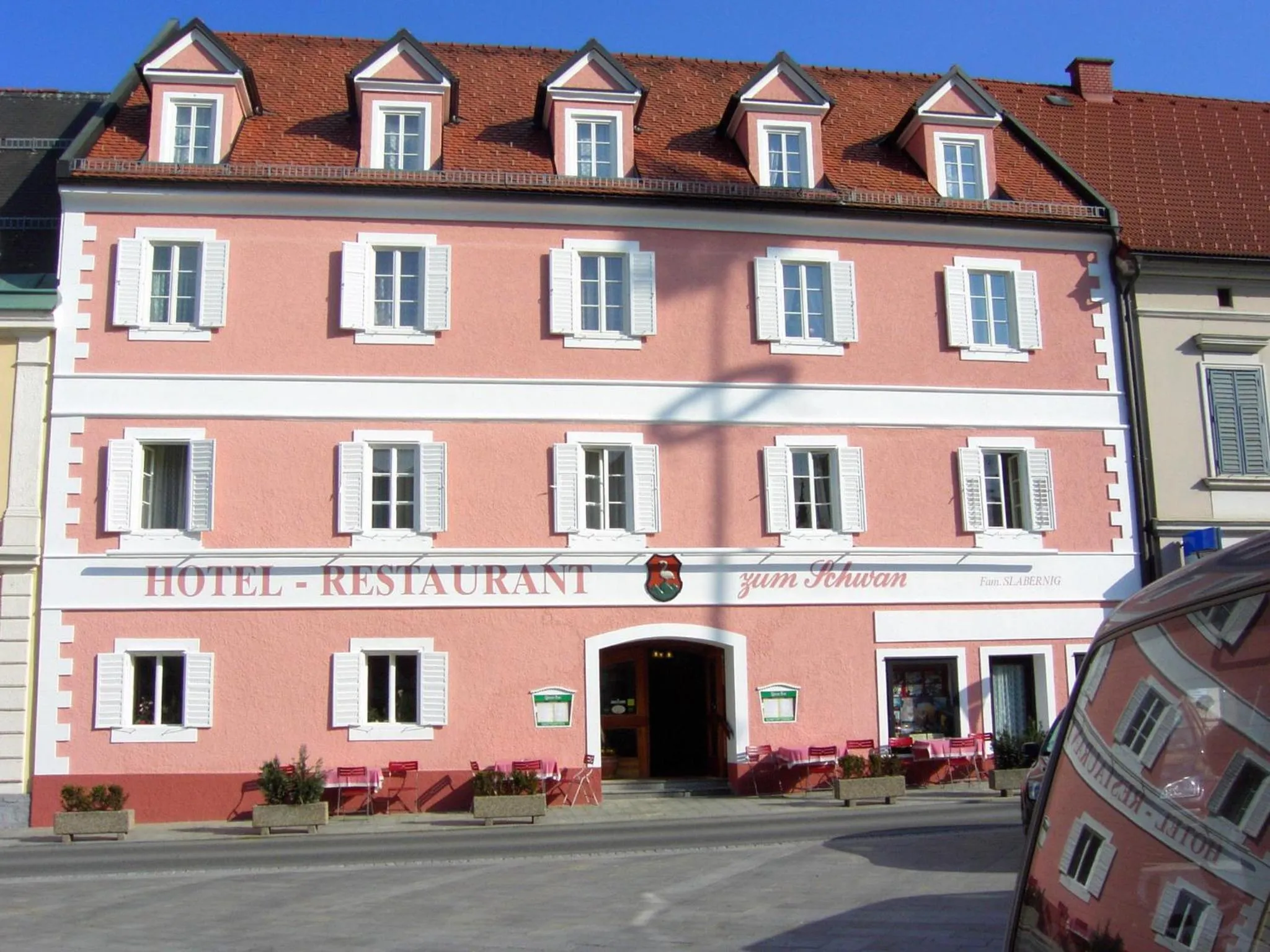 Property building in Hotel Restaurant zum Schwan
