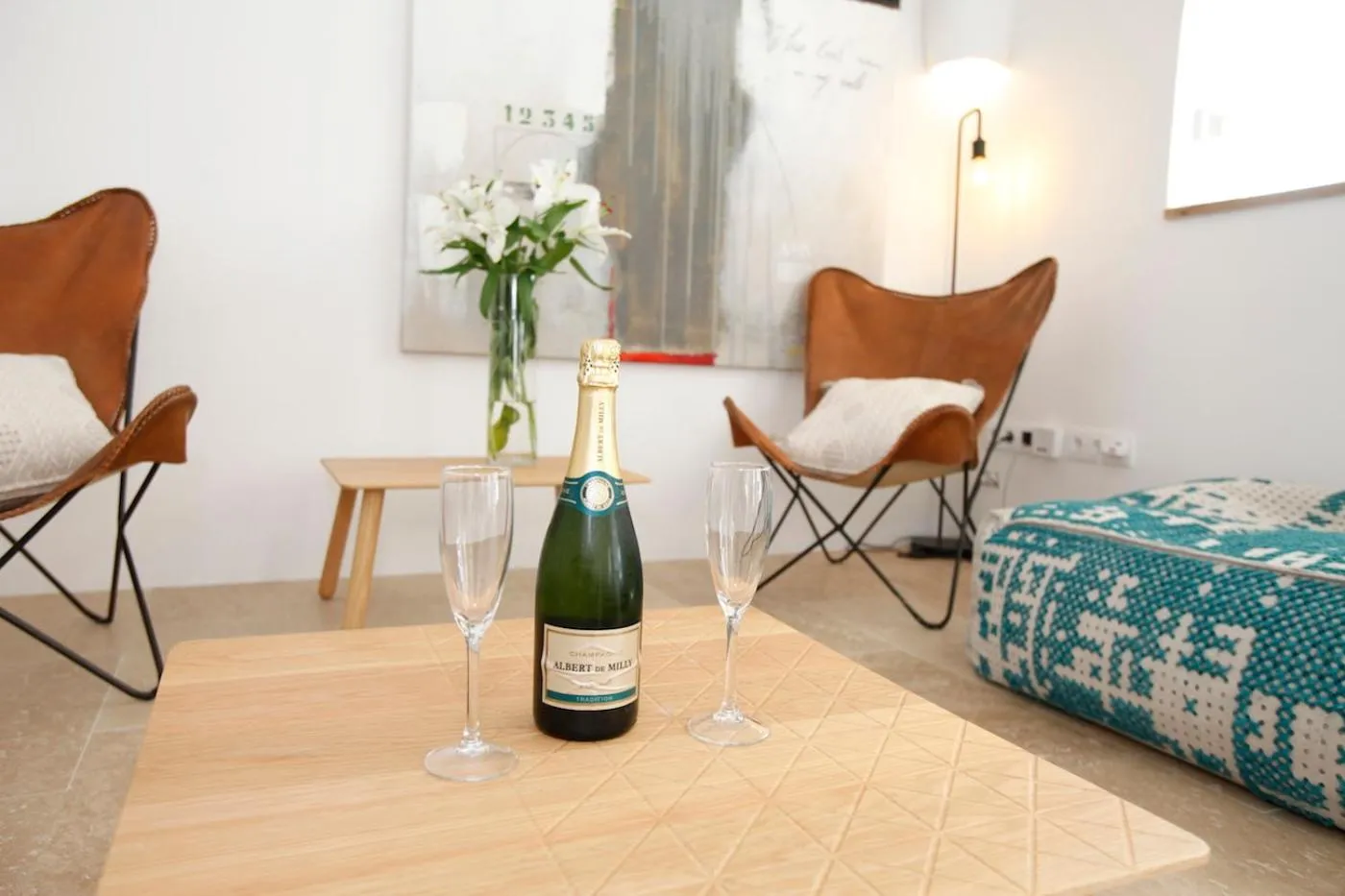 Bed in Abeniss Boutique B&B