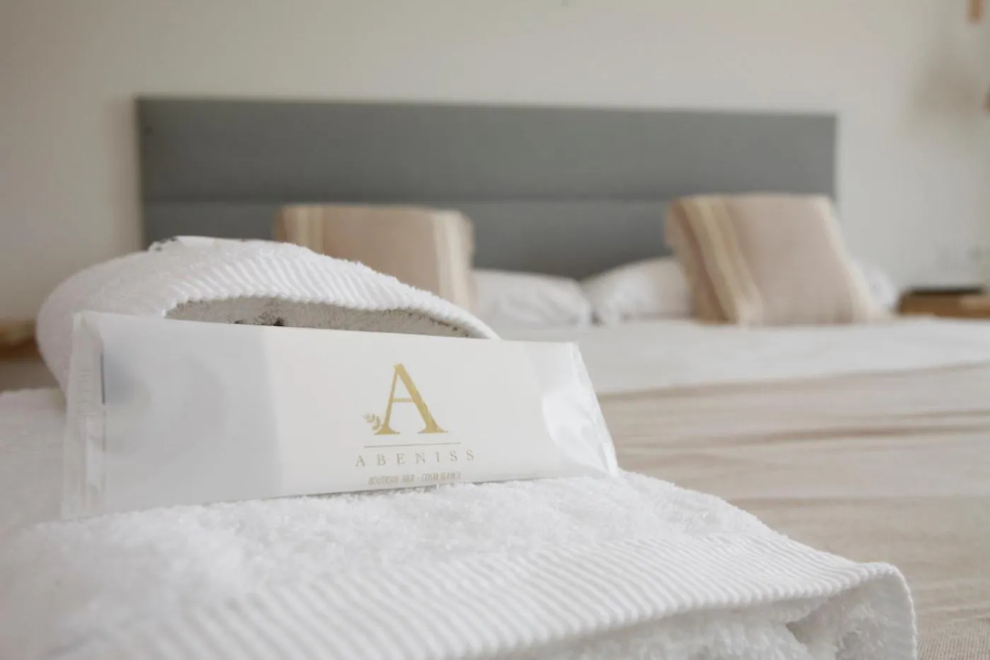 Bed in Abeniss Boutique B&B