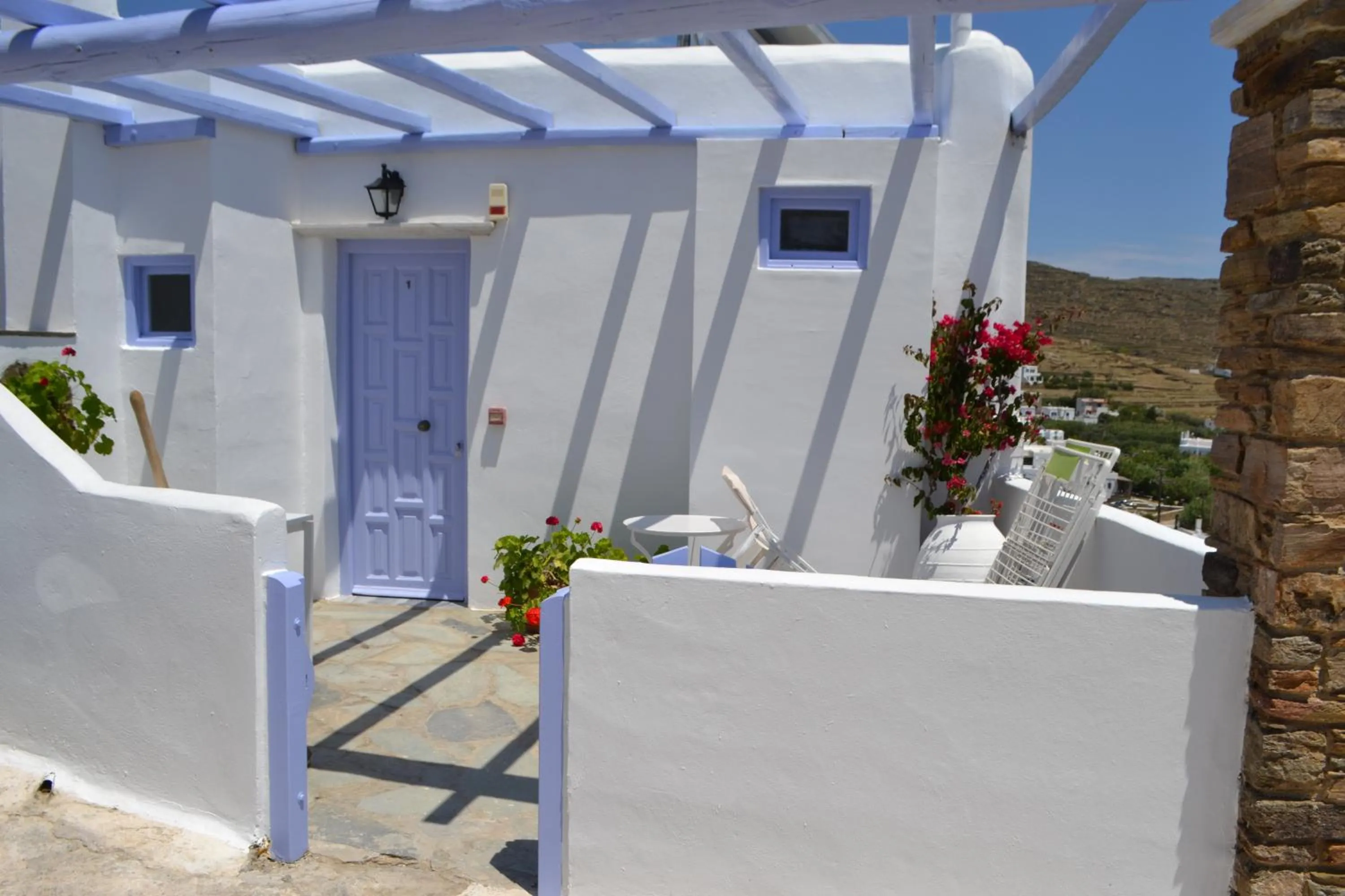 Double Room with Sea View in Studio Ioanna Tinos