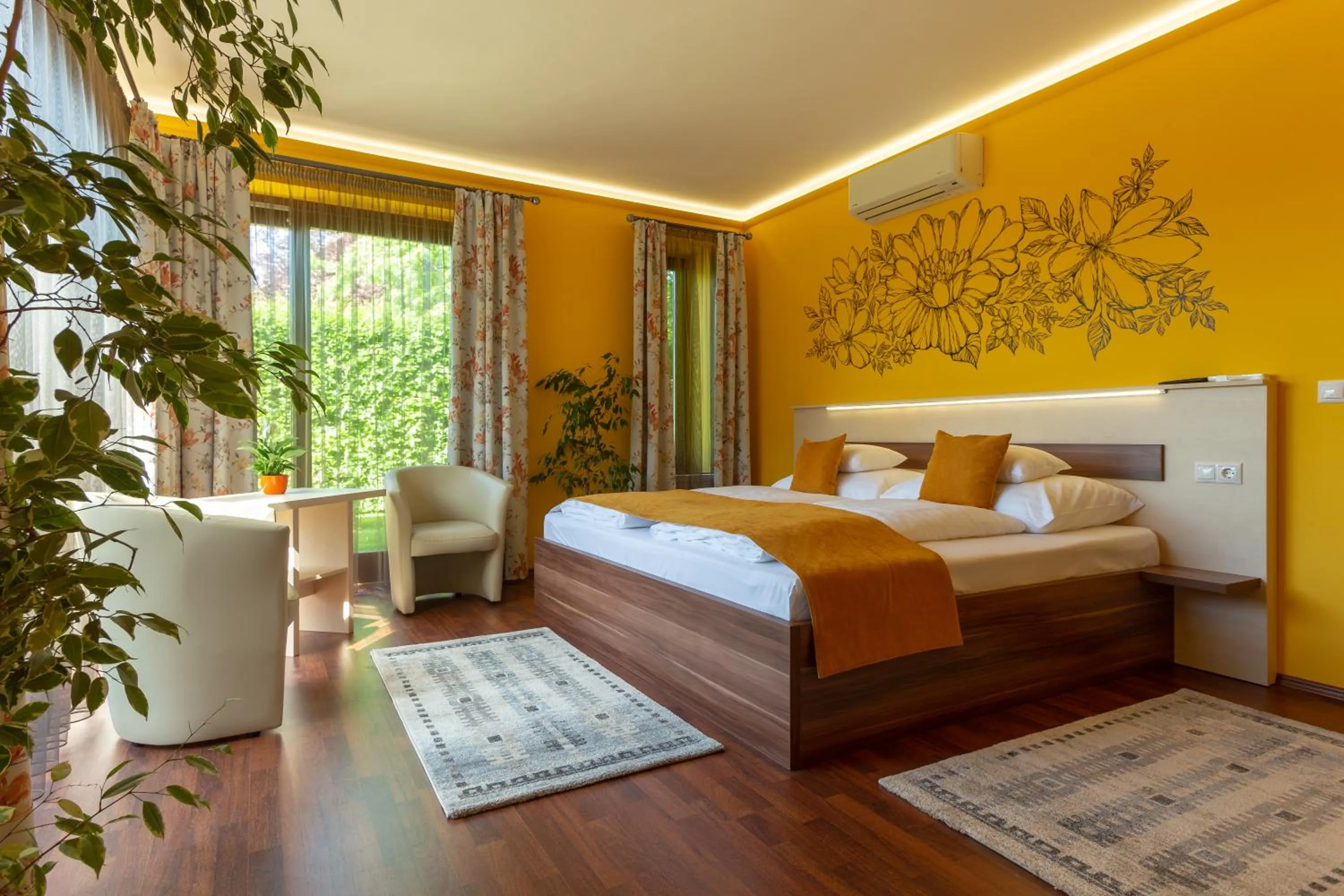 Bed in Hotel Mayer Alsóörs