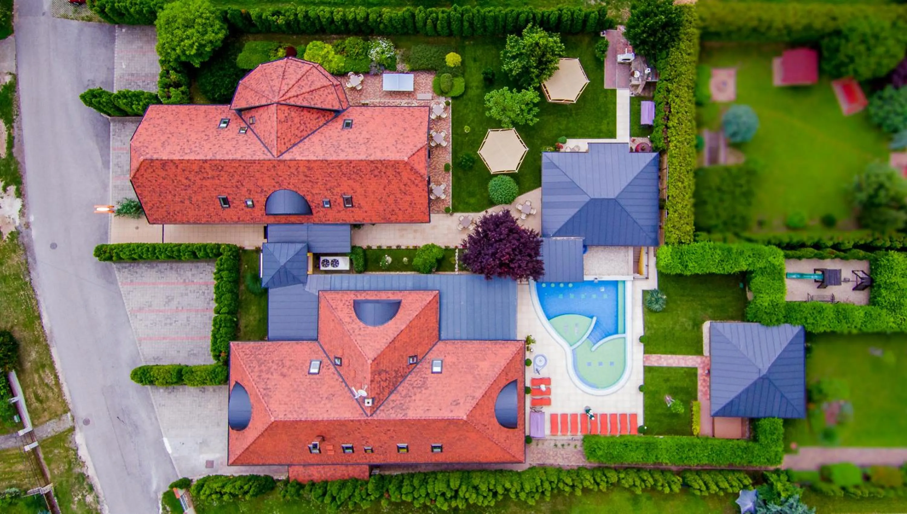 Bird's eye view in Hotel Mayer Alsóörs