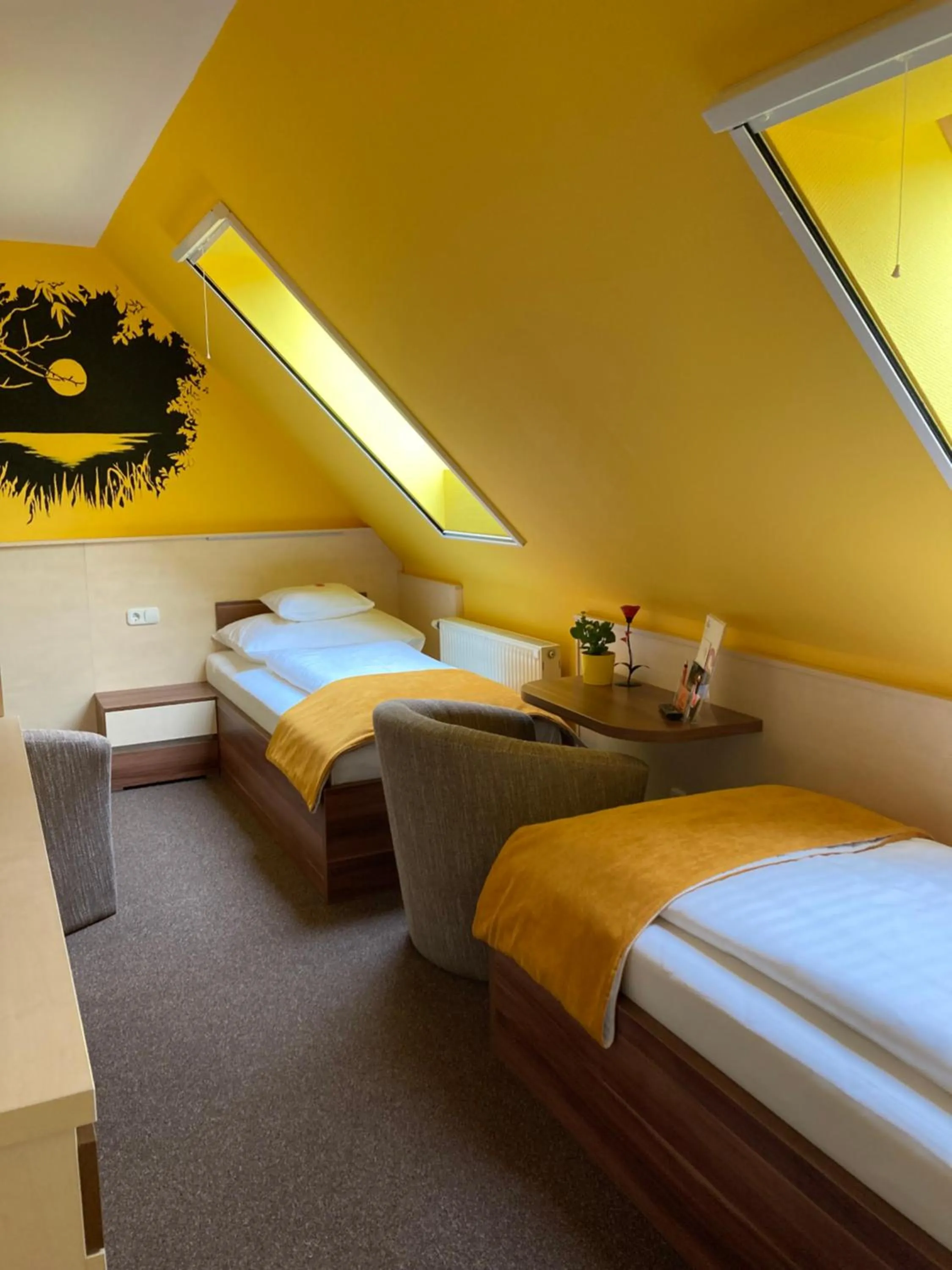 Bed in Hotel Mayer Alsóörs