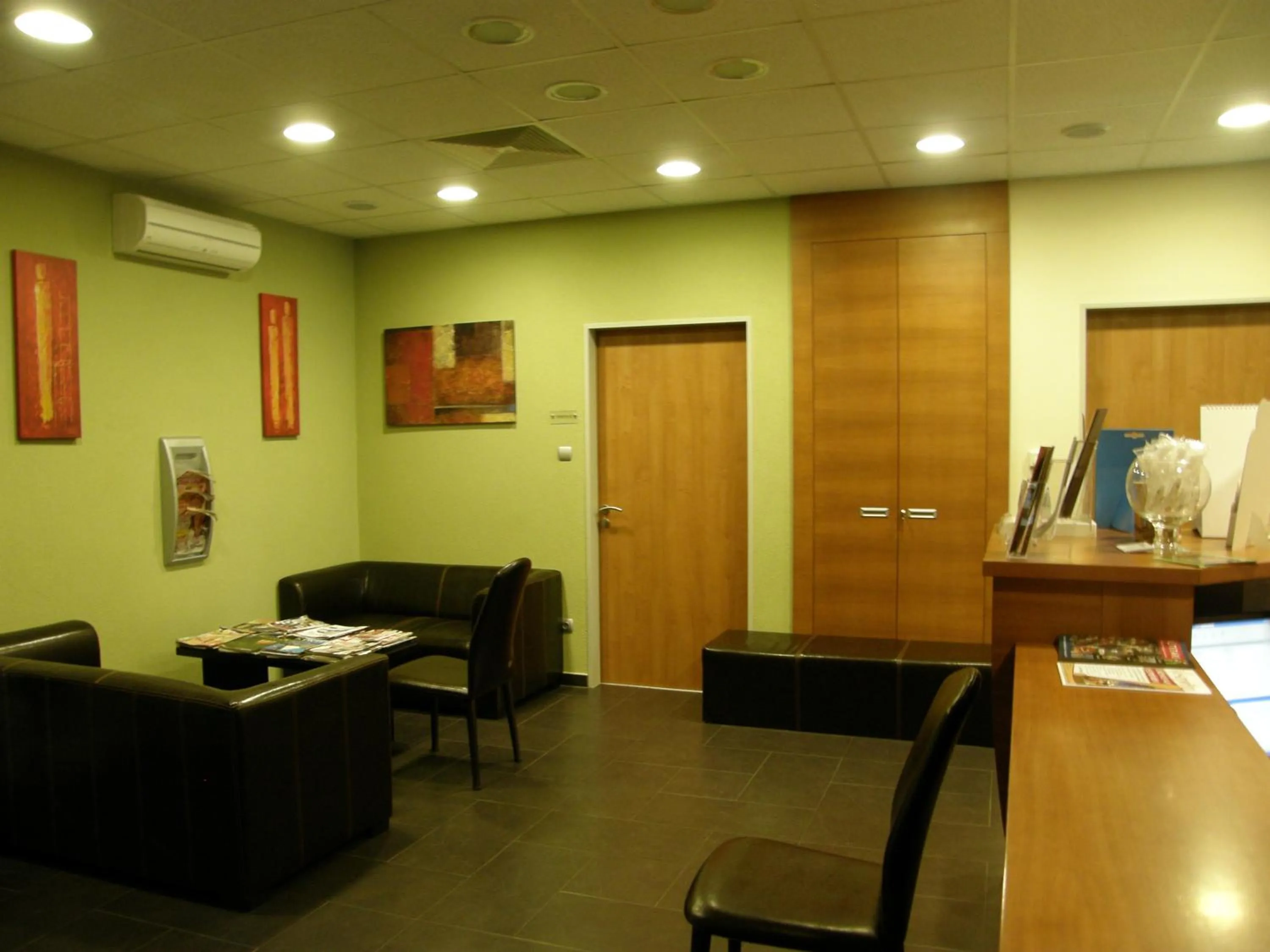 Lobby or reception in Promedicum Panzio
