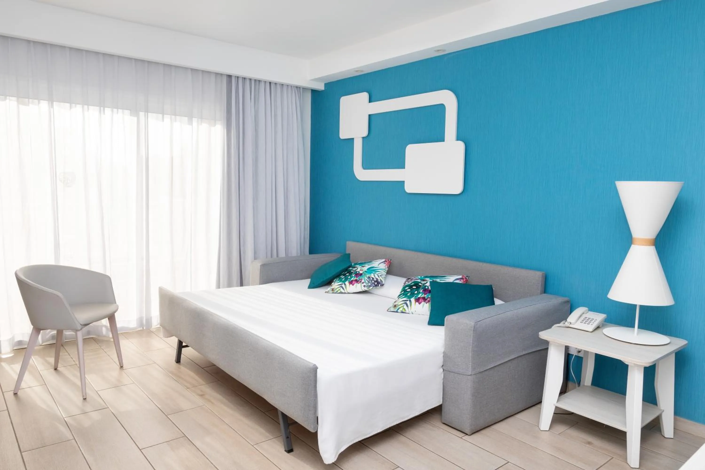 Bed in Hotel Tropical Park