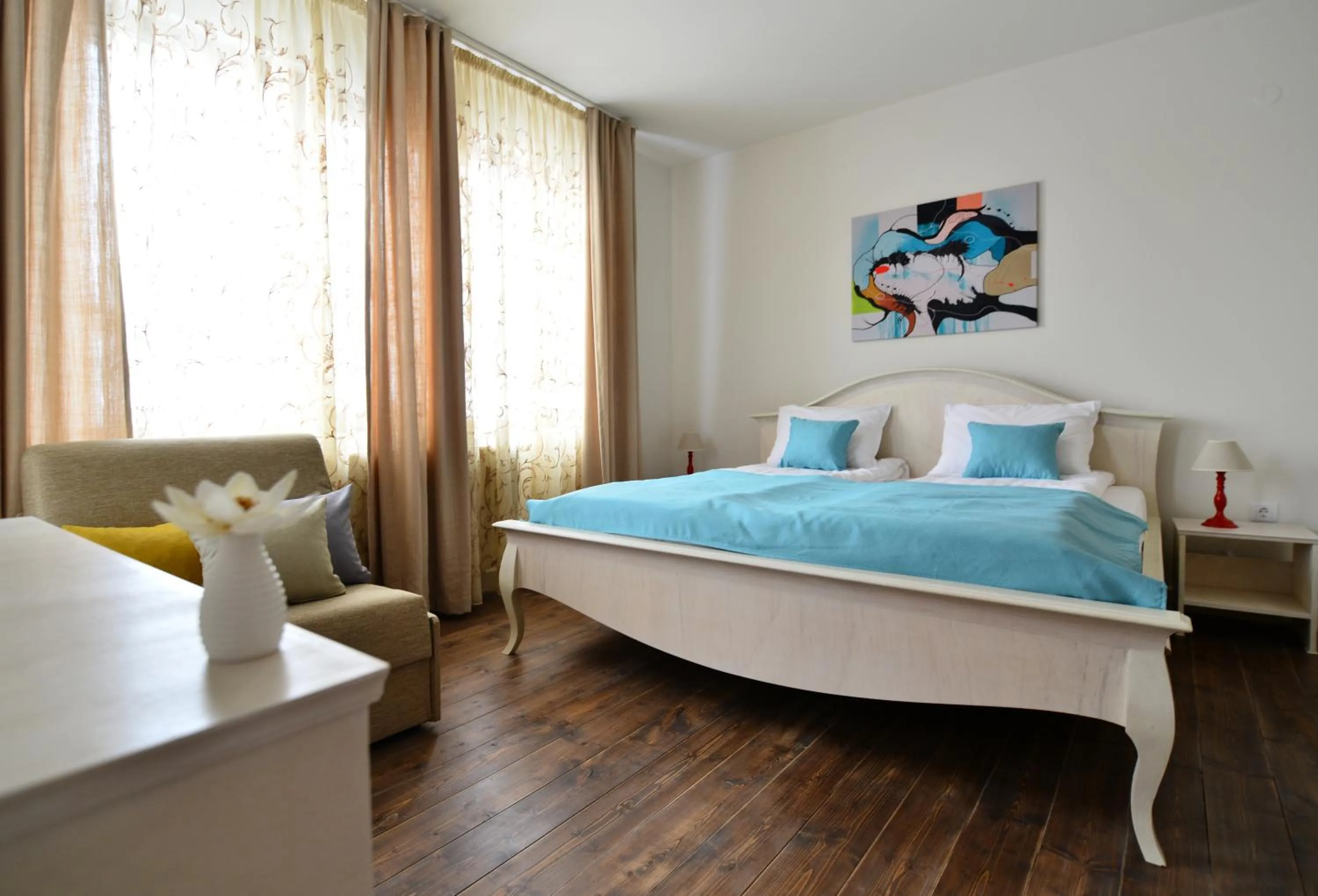 Bed in KATERINA guest house