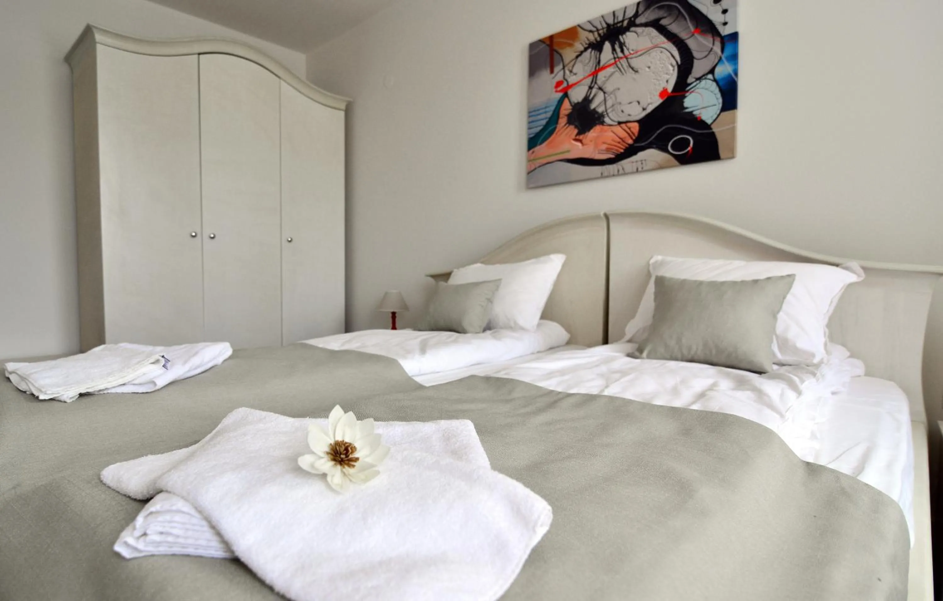 Bed in KATERINA guest house