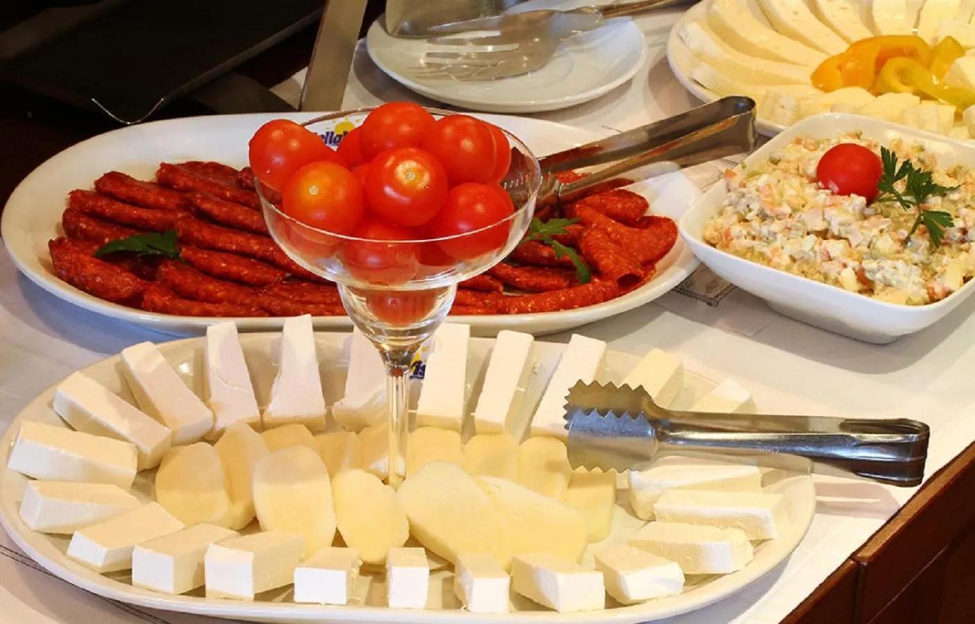 Buffet breakfast in Hotel Bella Vista