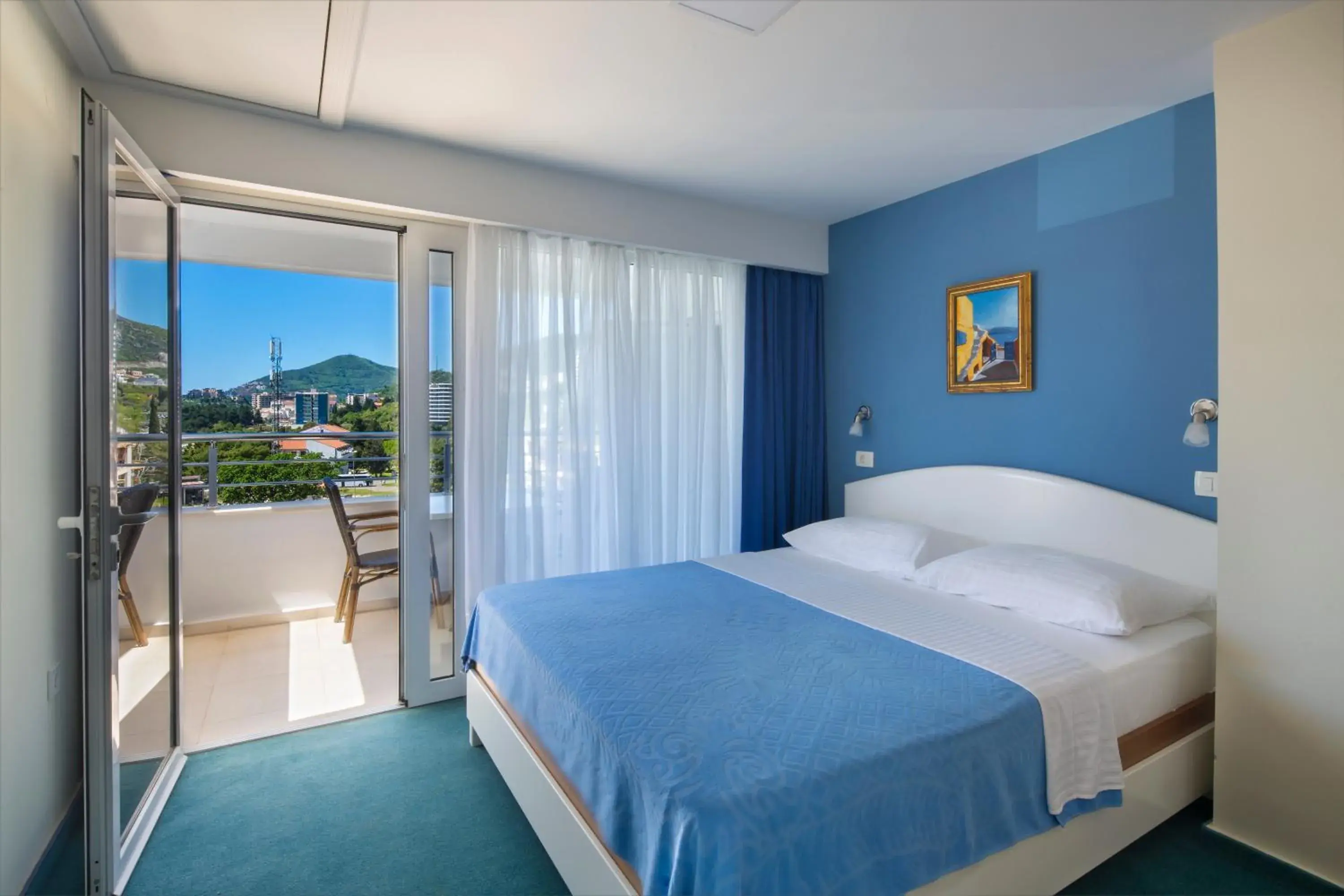 Bed in Hotel Bella Vista Bed in Hotel Bella Vista