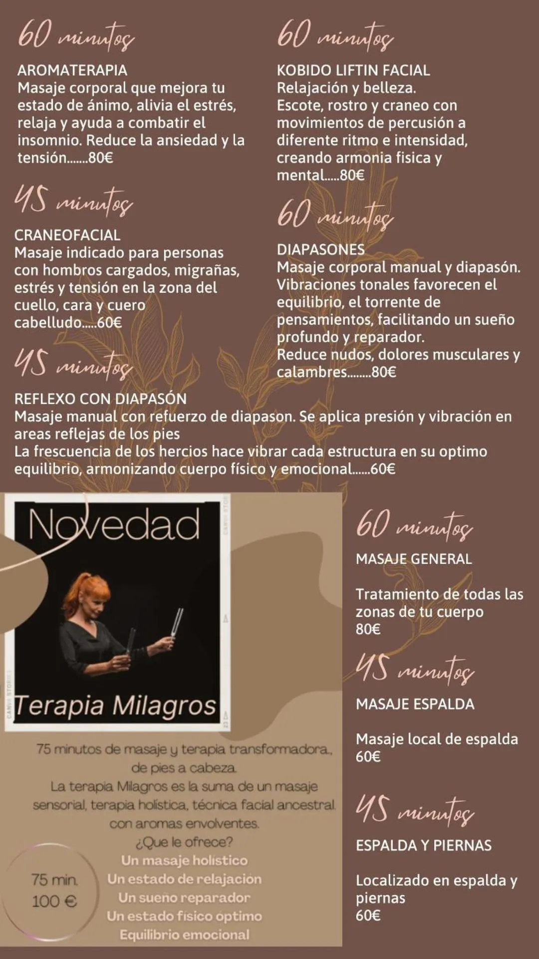 Massage in Hotel Milagros Golf