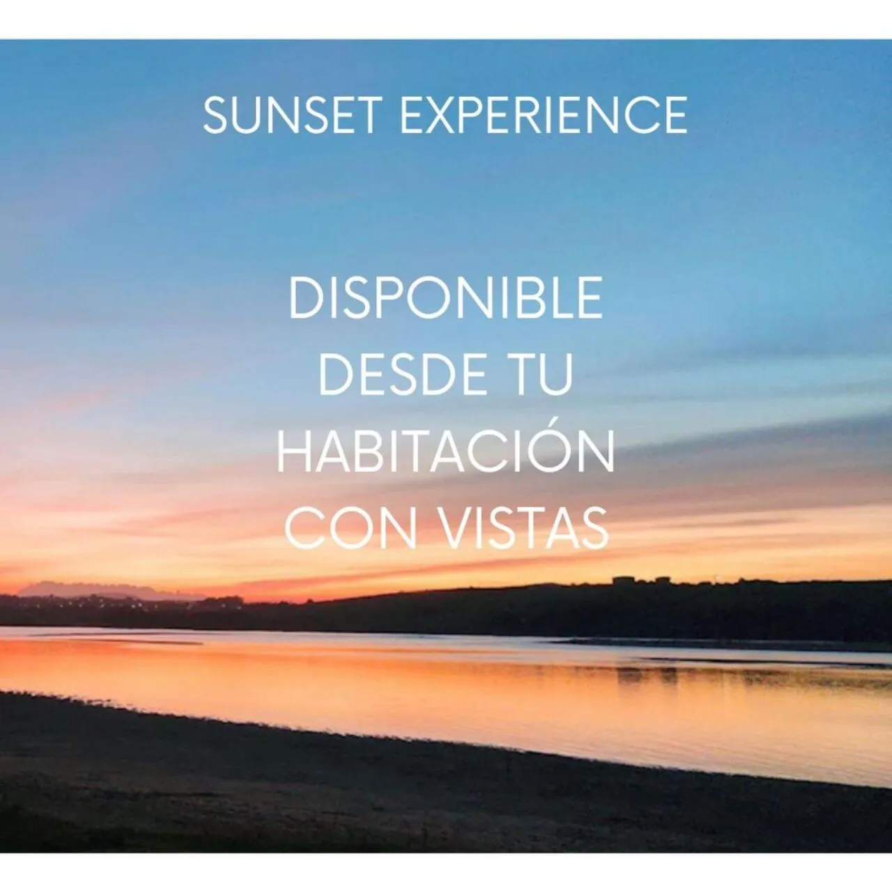 Sunset in Hotel Milagros Golf