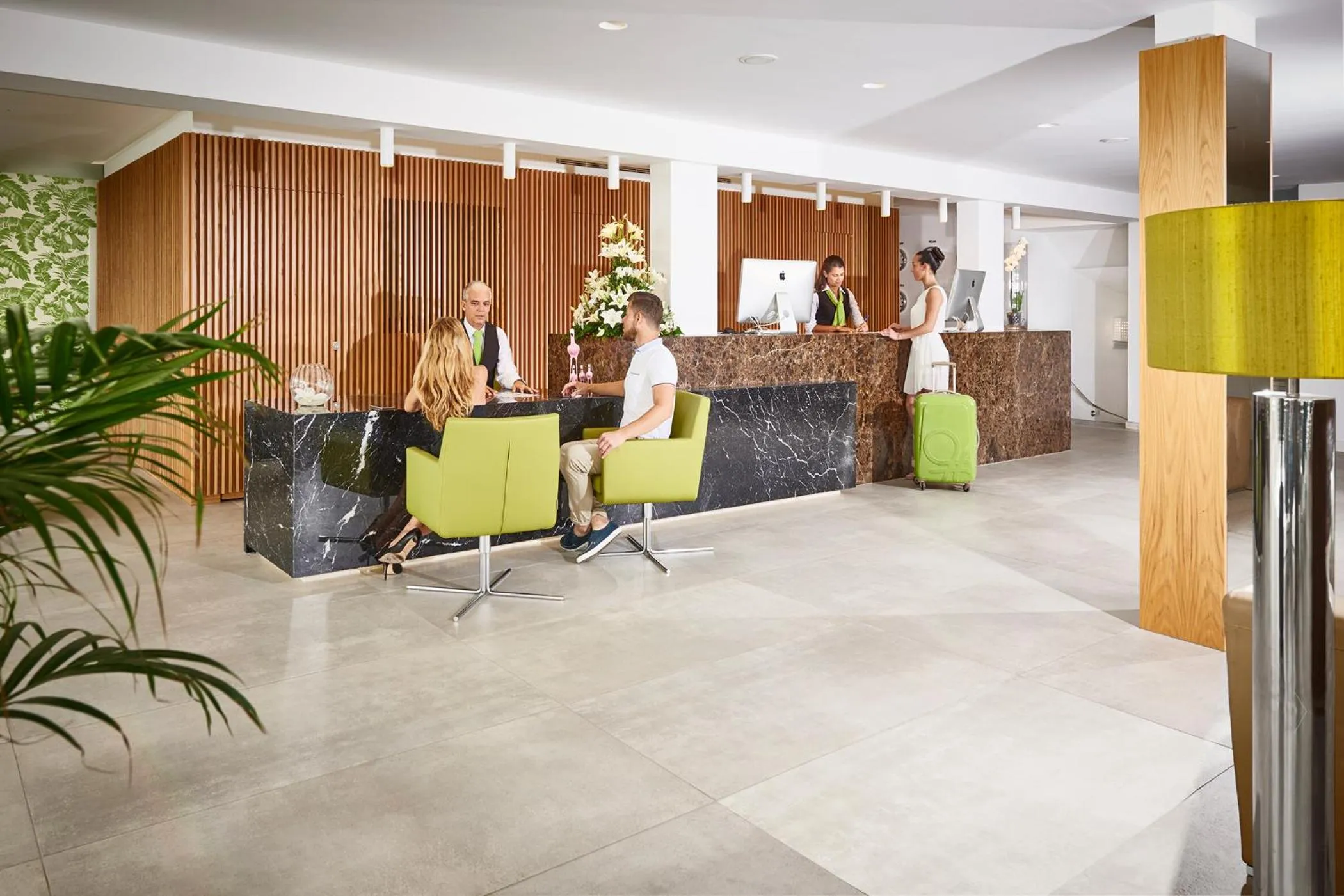 Staff in Flamingo Beach Mate