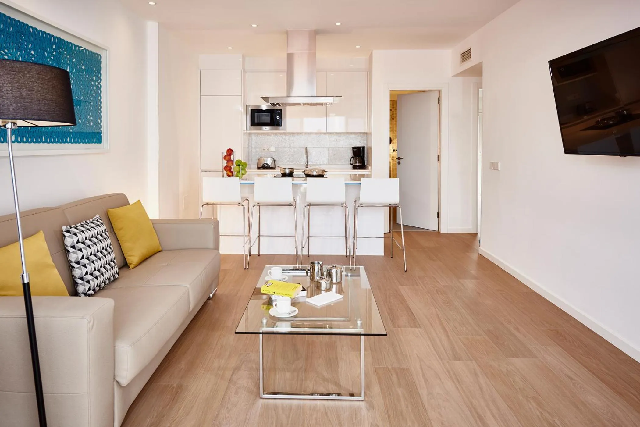 Kitchen or kitchenette in Flamingo Beach Mate