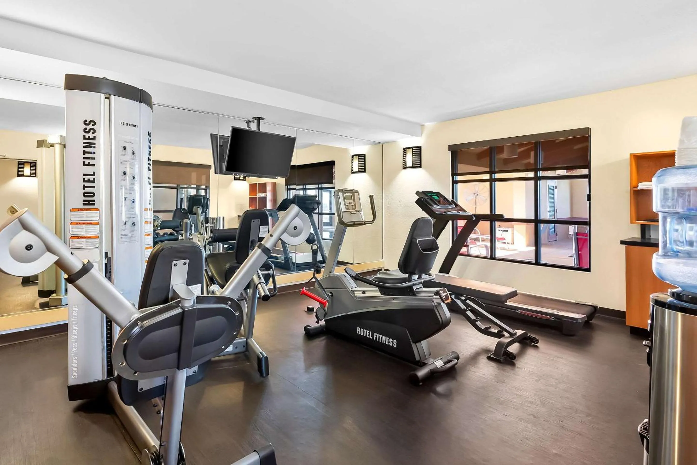 Fitness centre/facilities in Comfort Suites Panama City near Tyndall AFB