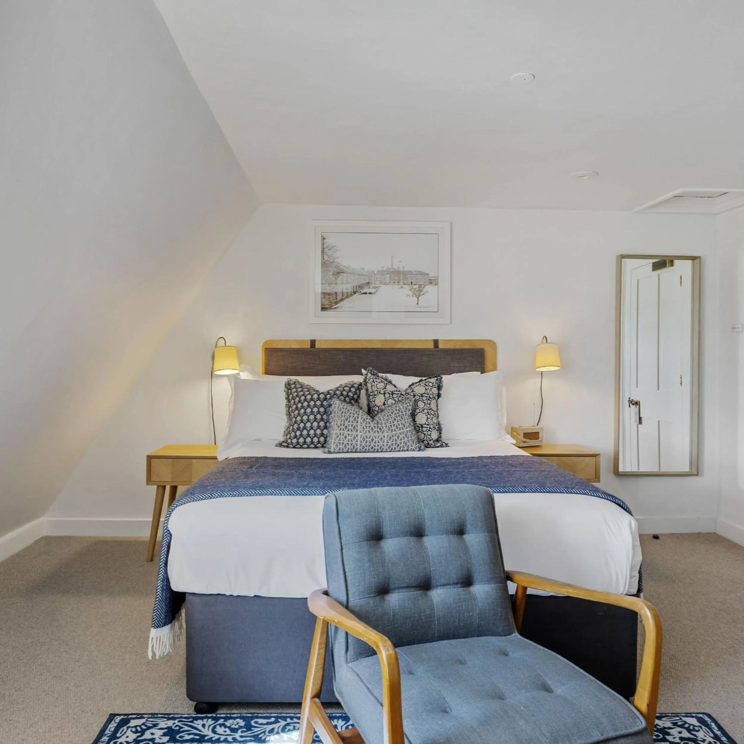 Bedroom, Bed in Admiral's House by Maison Pierre