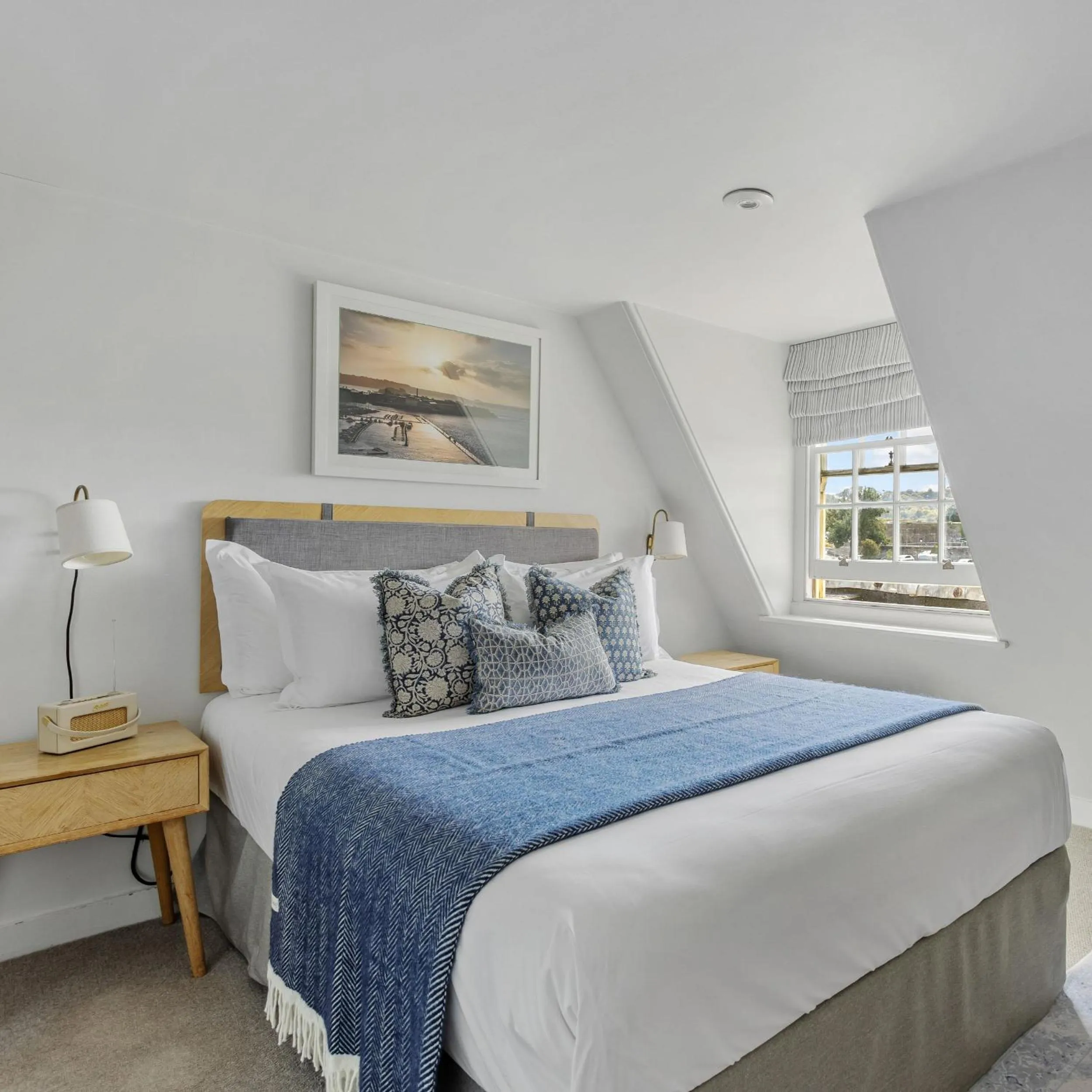 Bedroom, Bed in Admiral's House by Maison Pierre