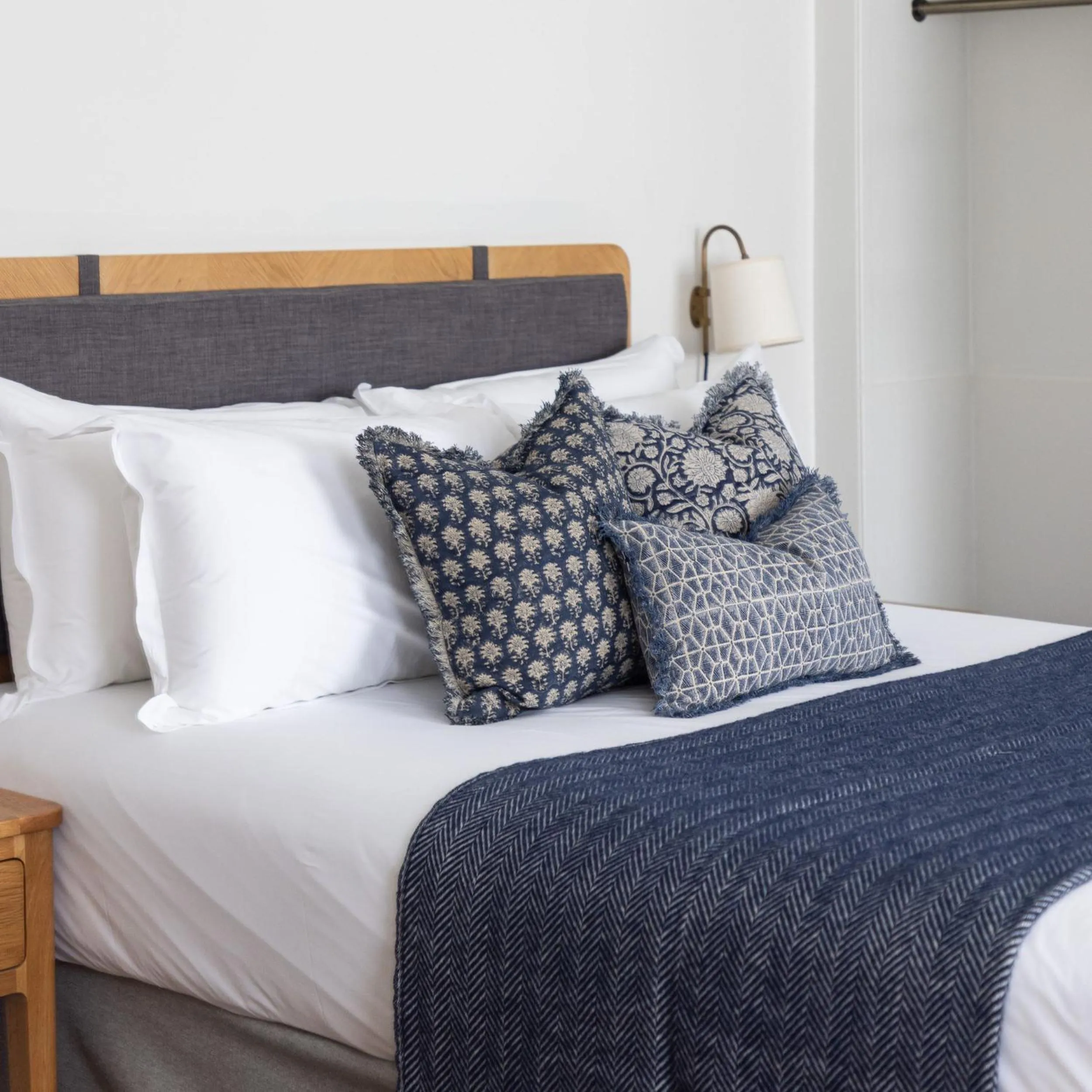 Bedroom, Bed in Admiral's House by Maison Pierre