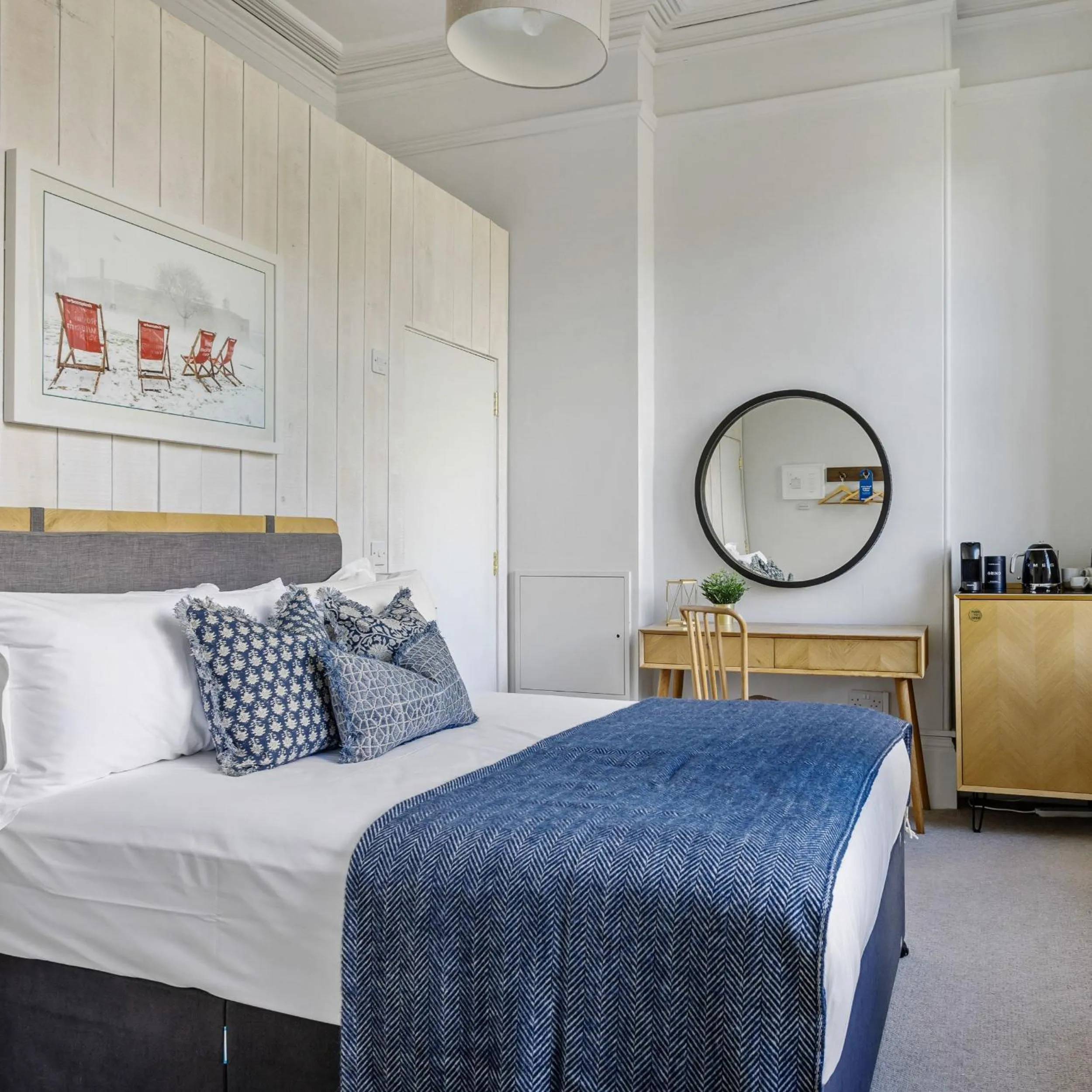 Bedroom, Bed in Admiral's House by Maison Pierre