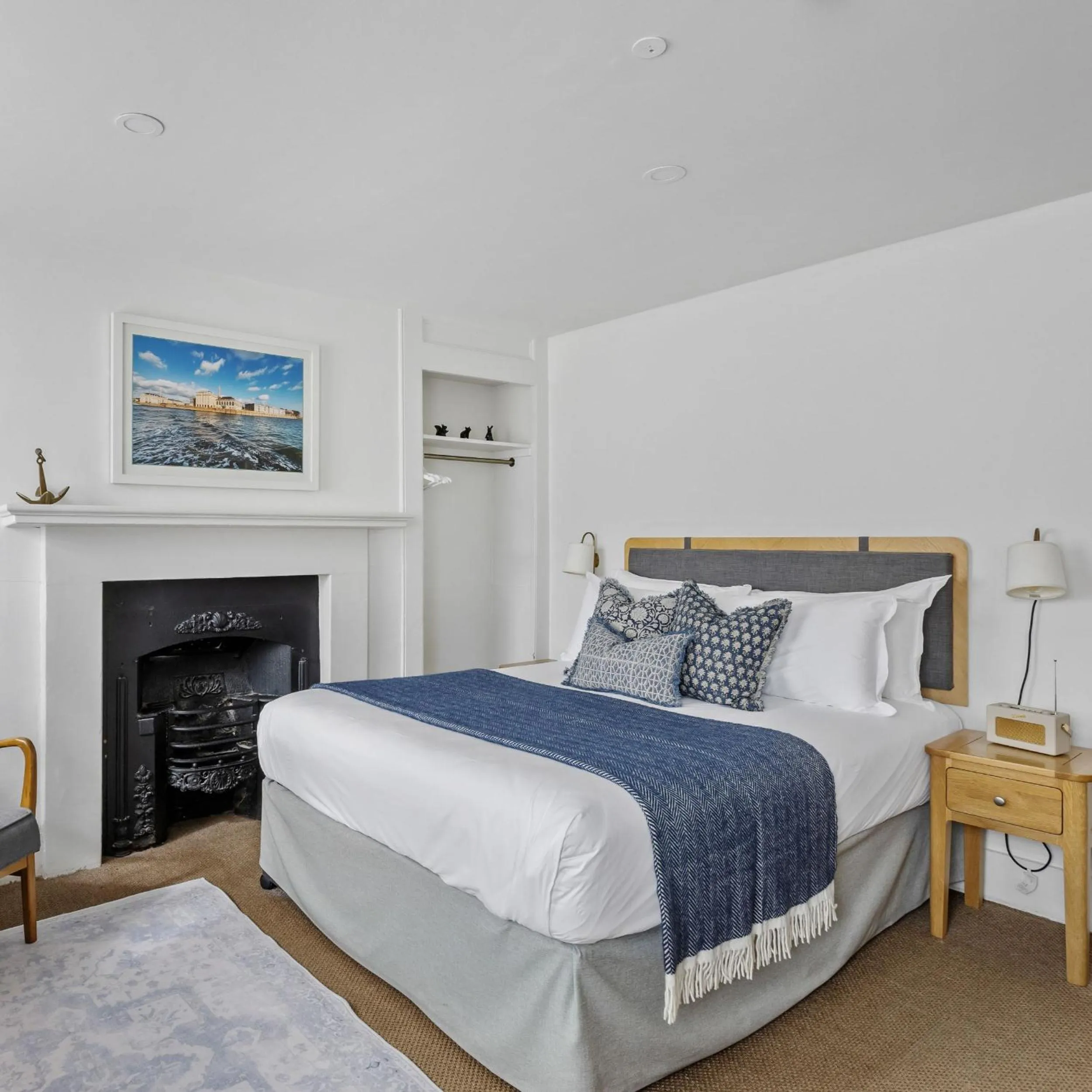 Bedroom, Bed in Admiral's House by Maison Pierre