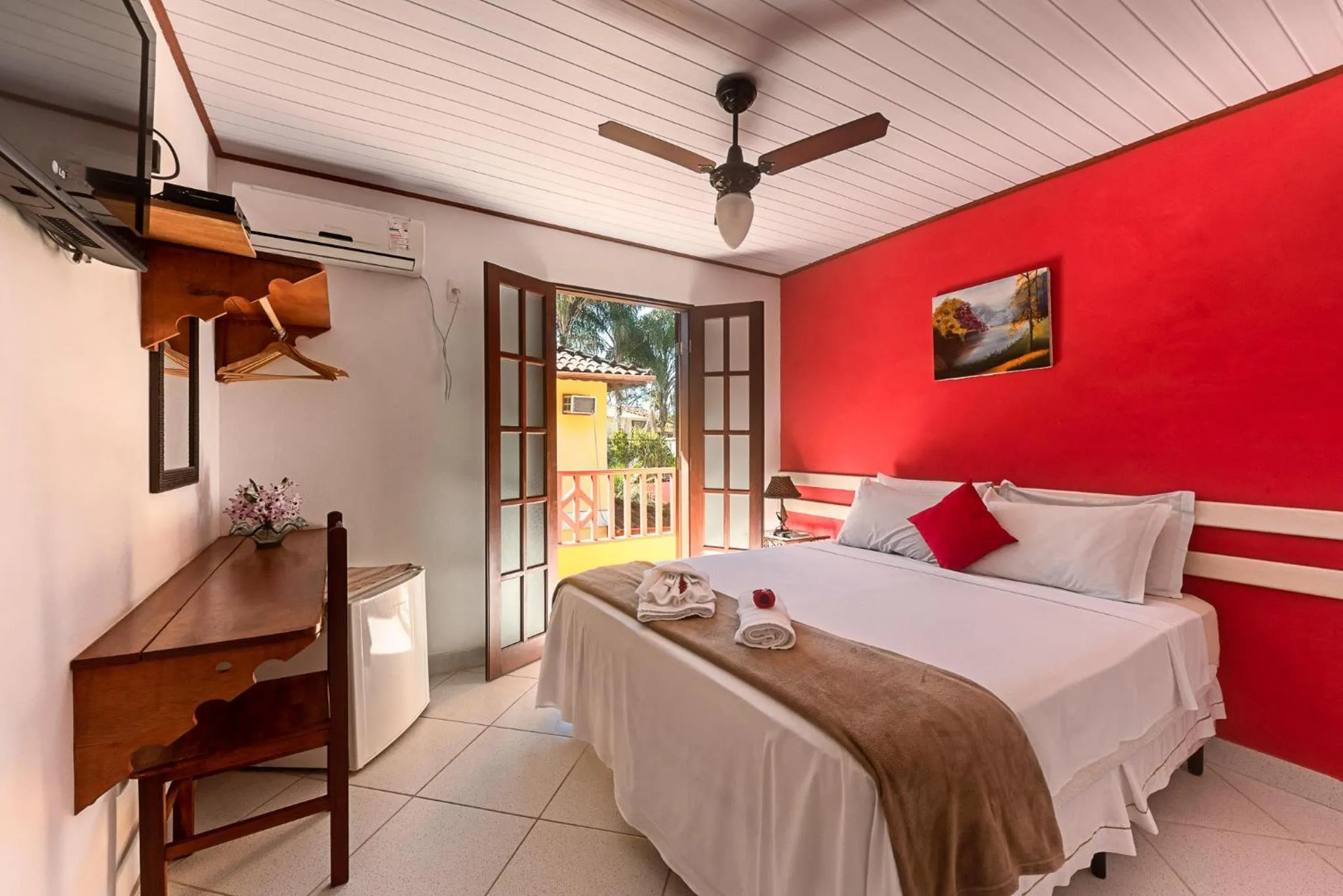 Double Room with Patio in Pousada Sol e Mar