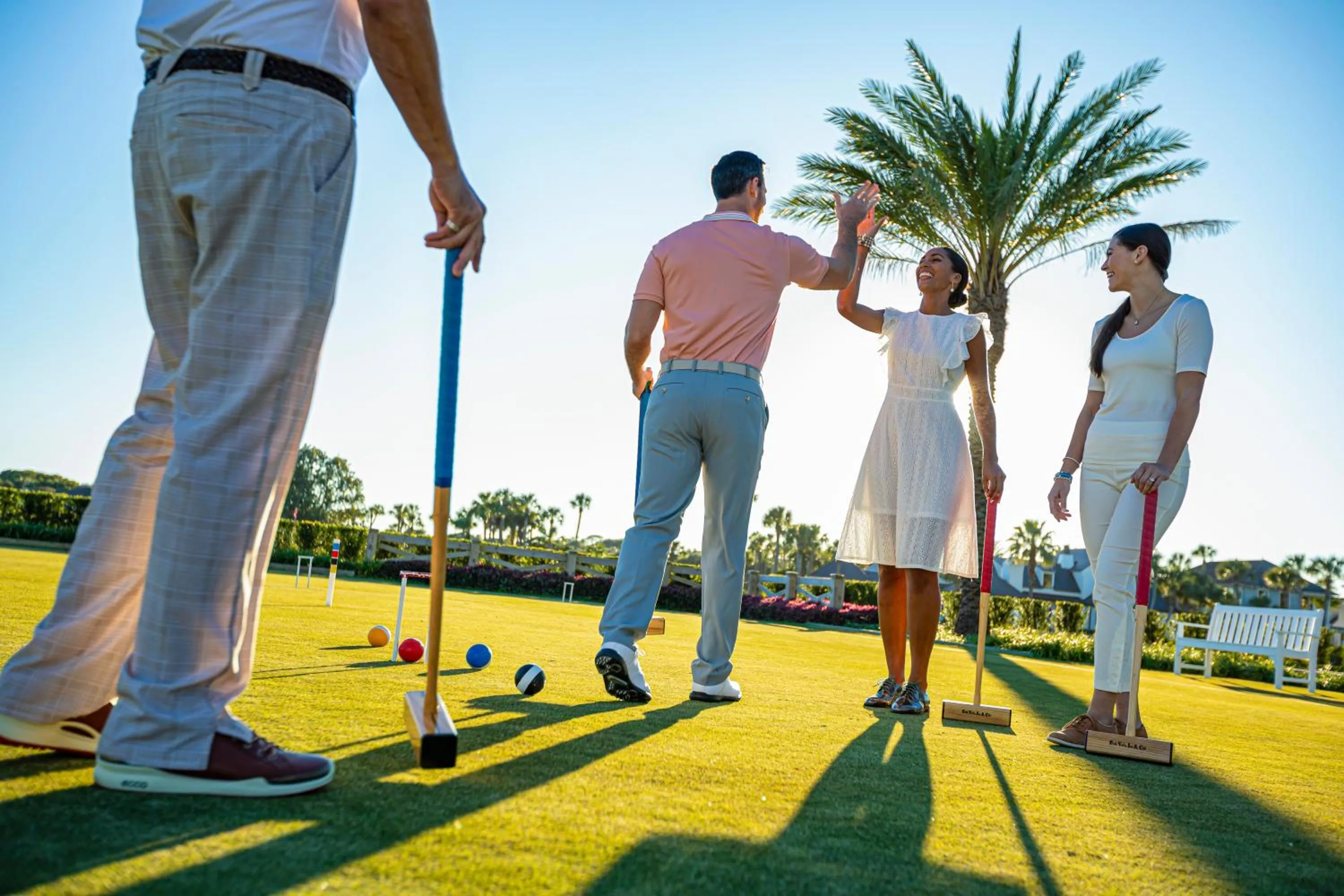group of guests in Ponte Vedra Inn and Club