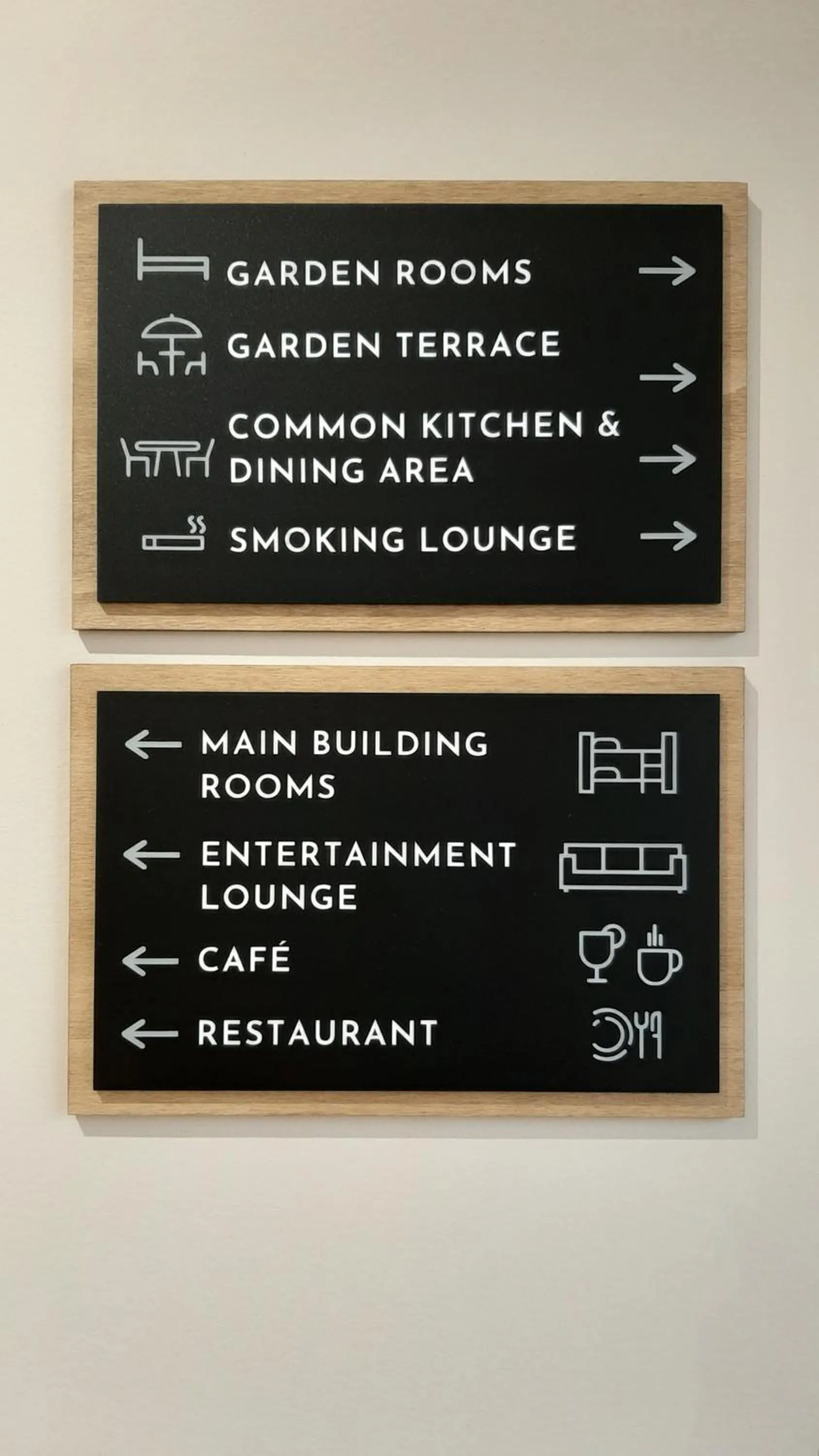 Floor plan in Gallery Hostel