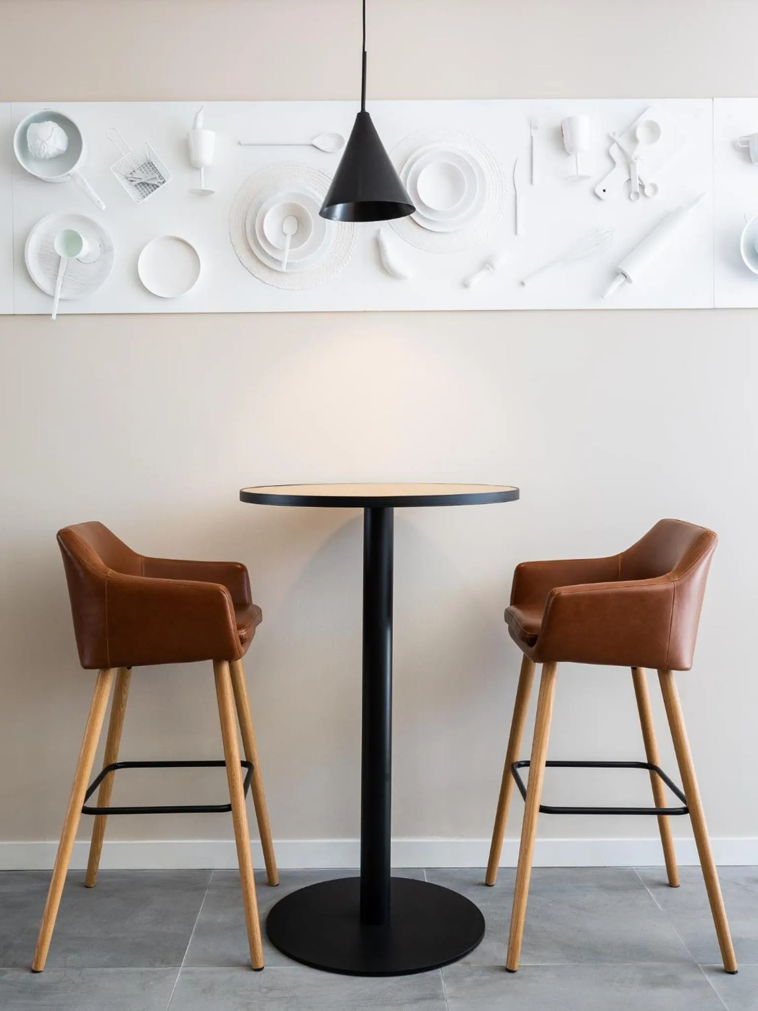 Dining area in Gallery Hostel