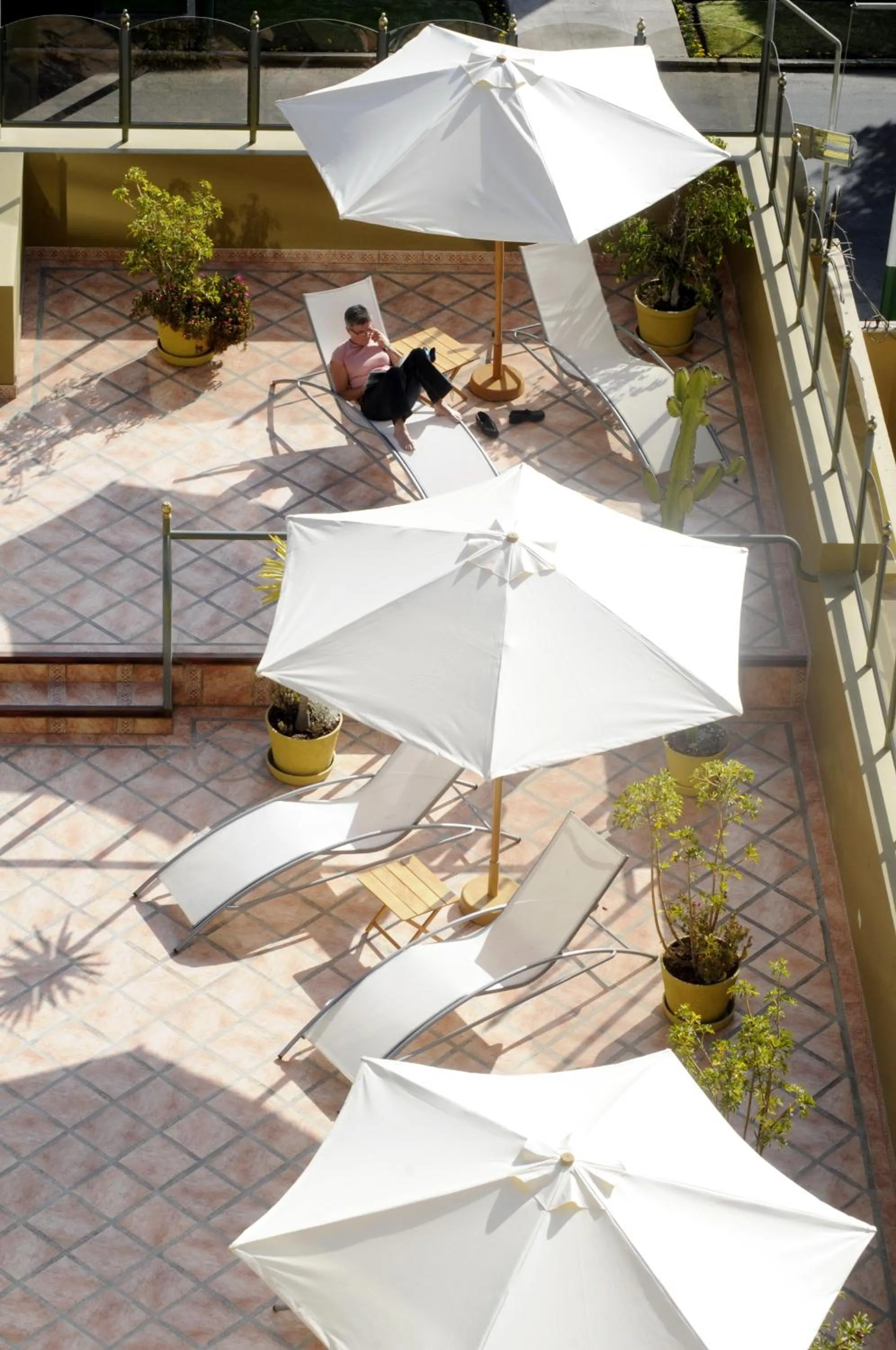 Bird's eye view in El Cabildo Hotel