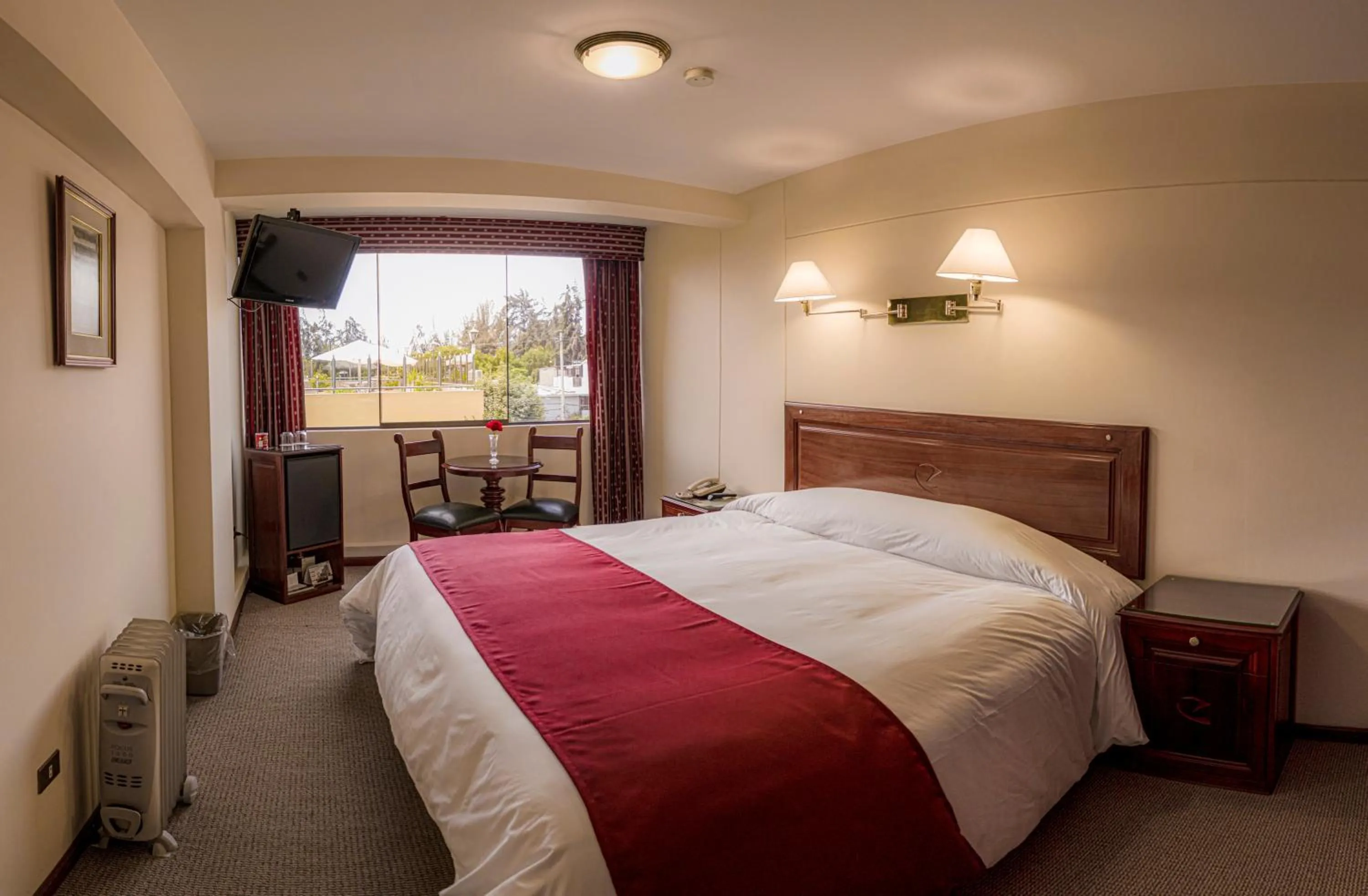 Bed in El Cabildo Hotel