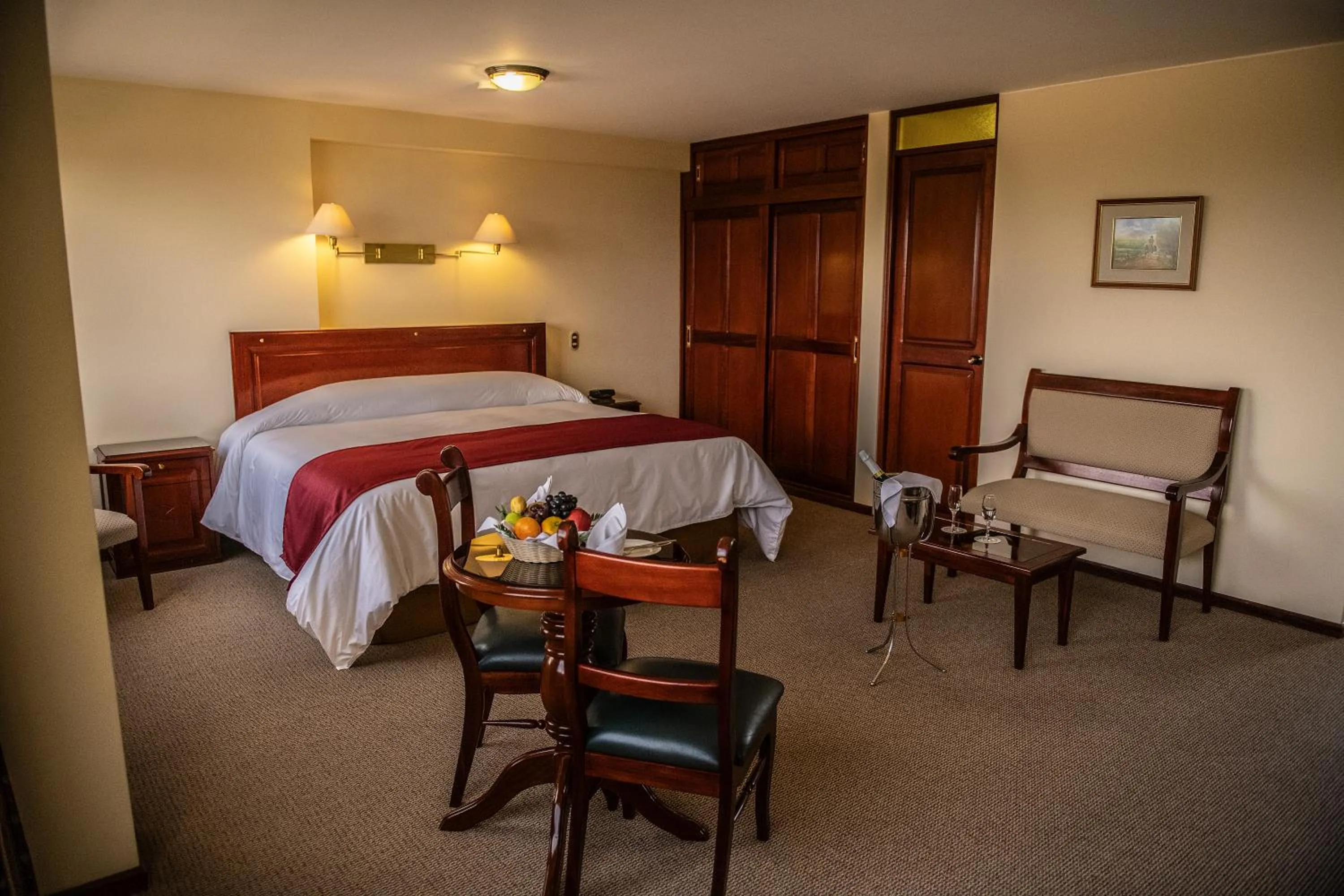 Bed in El Cabildo Hotel