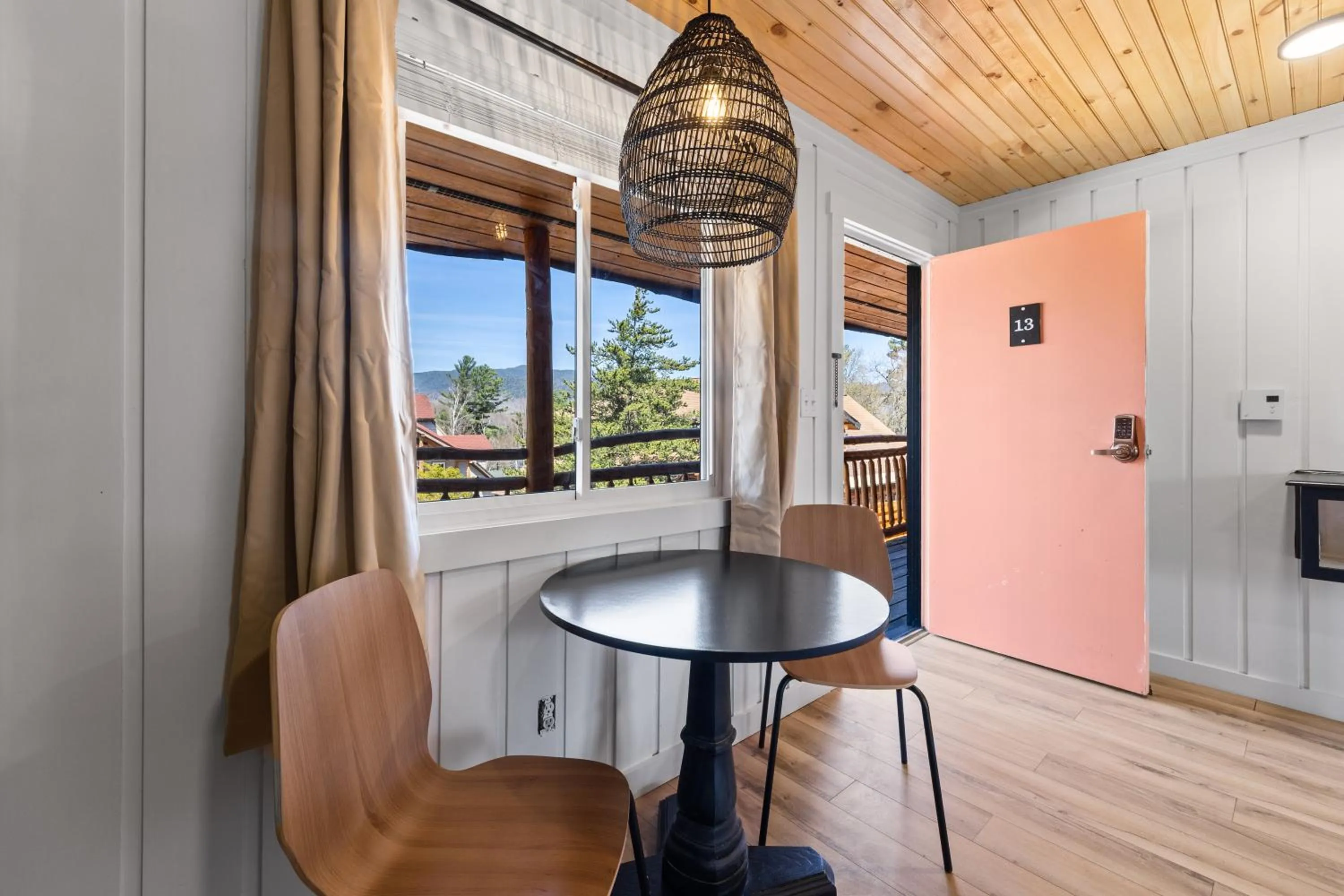 Seating area in The Boha Hotel