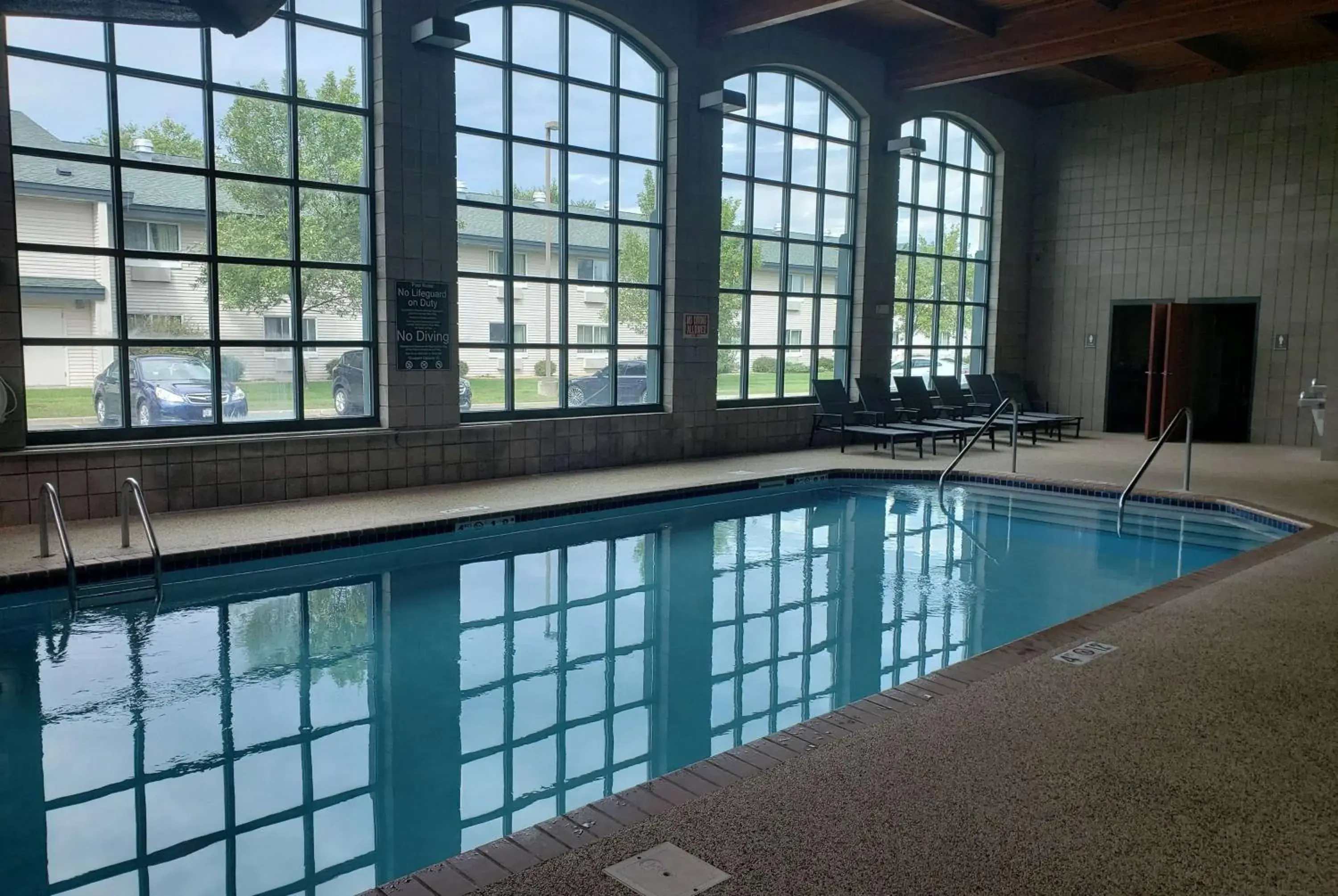 Pool view in Wingate by Wyndham Coon Rapids Pool view in Wingate by Wyndham Coon Rapids