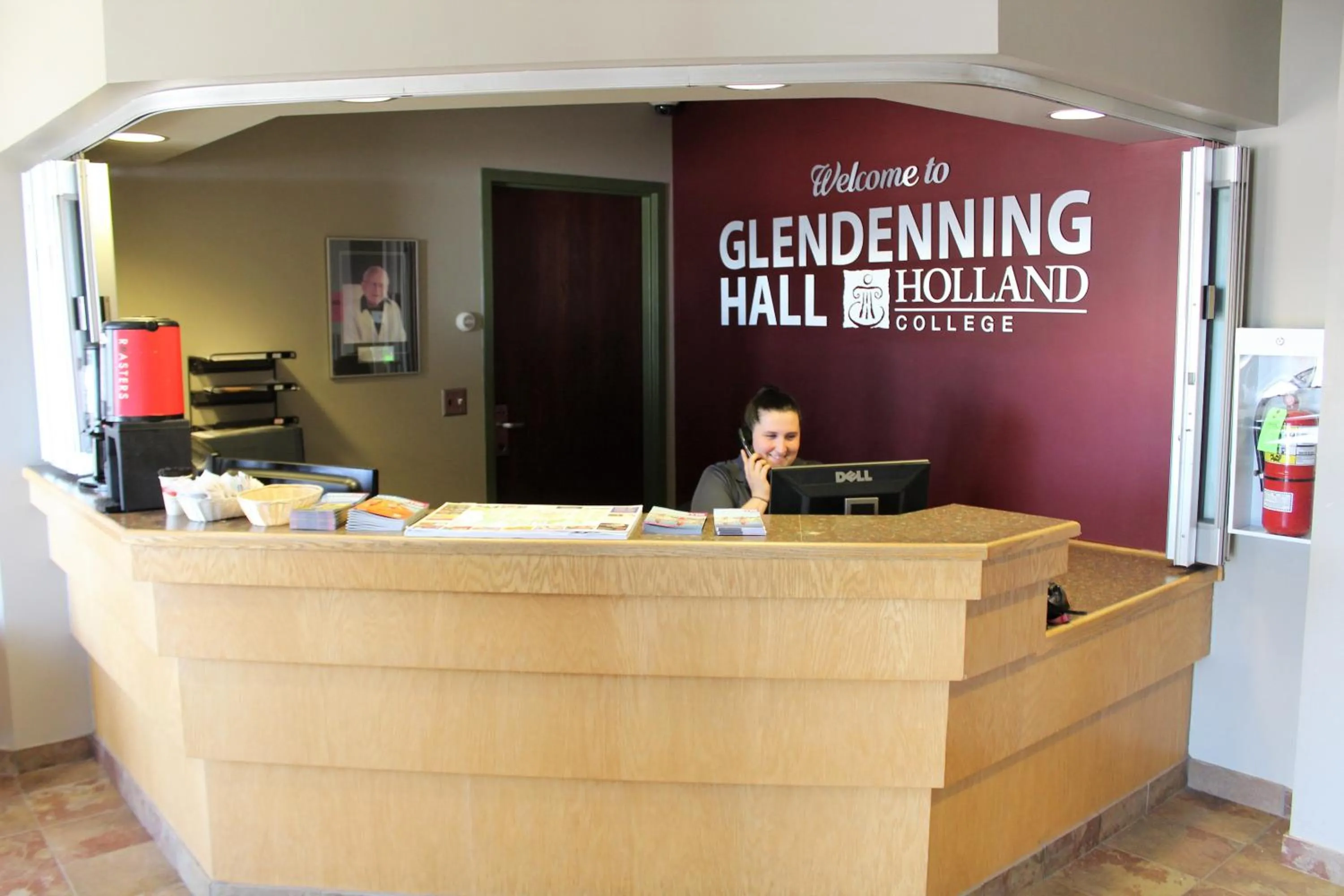 Staff in Glendenning Hall at Holland College