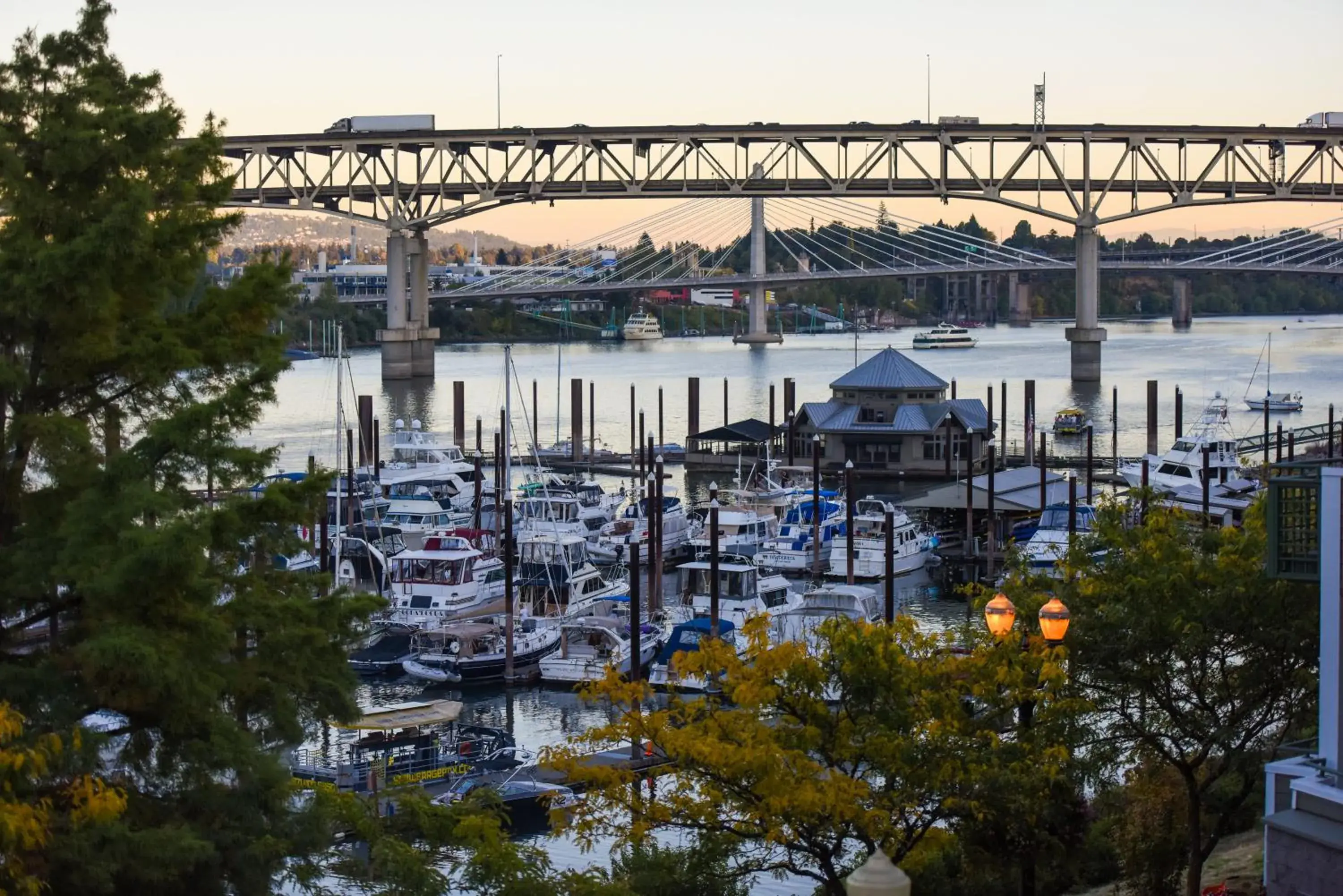 River view in Kimpton Riverplace Hotel by IHG River view in Kimpton Riverplace Hotel by IHG