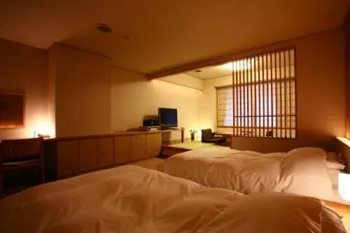 Bedroom, Bed in Suizantei Club Jozankei-Adults Only Bedroom, Bed in Suizantei Club Jozankei-Adults Only