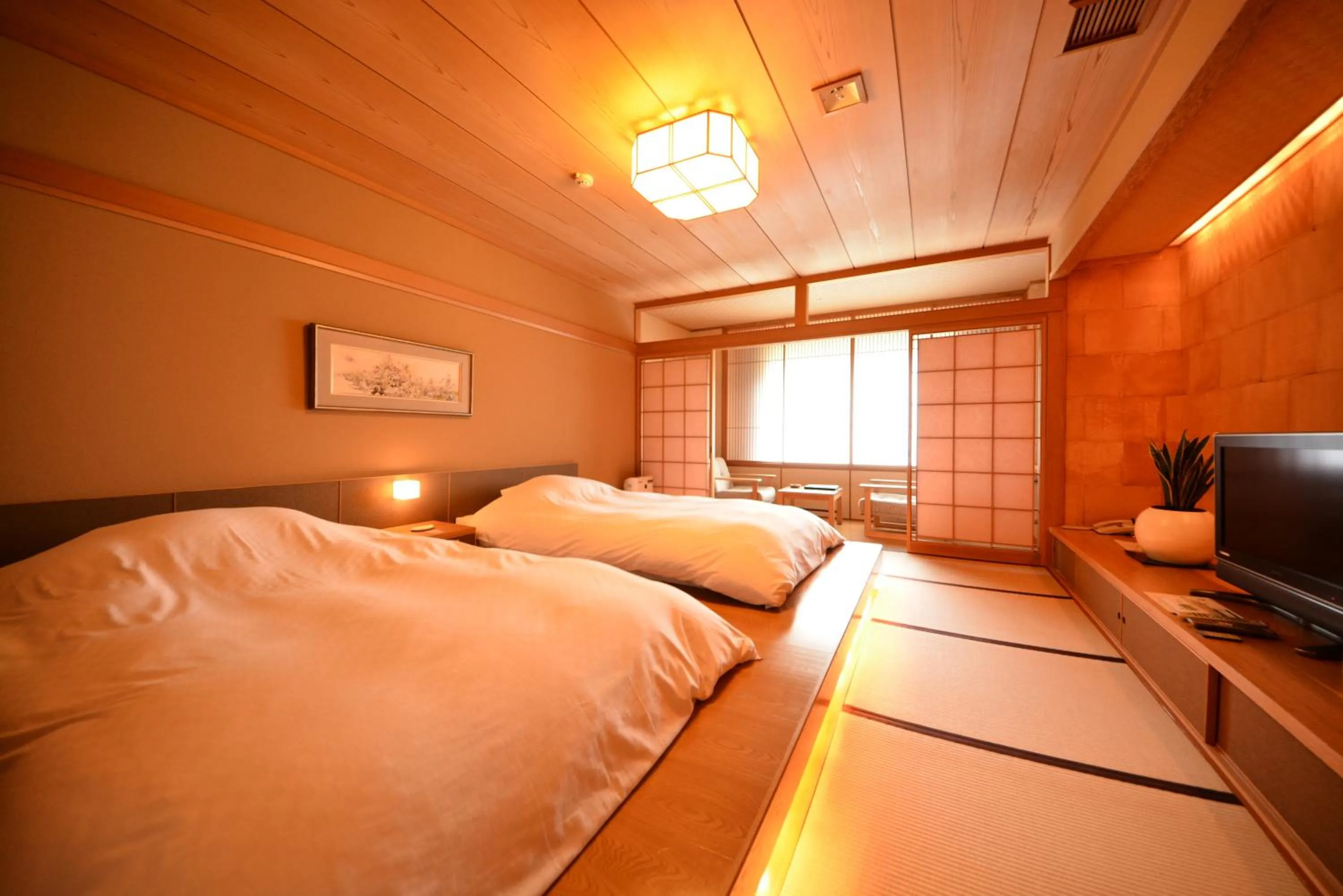 Bedroom, Bed in Suizantei Club Jozankei-Adults Only