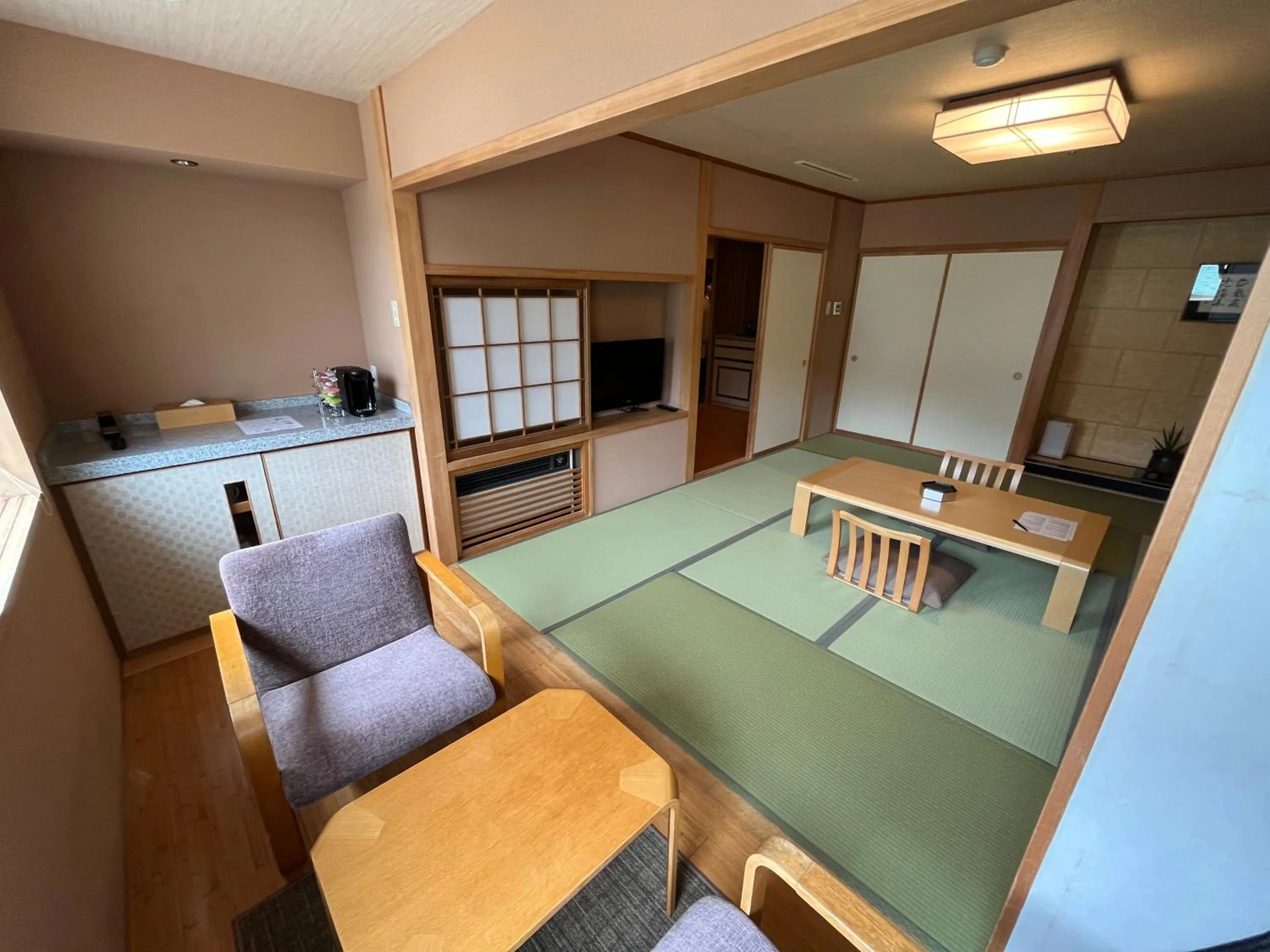 Living room in Jozankei Daiichi Hotel Suizantei