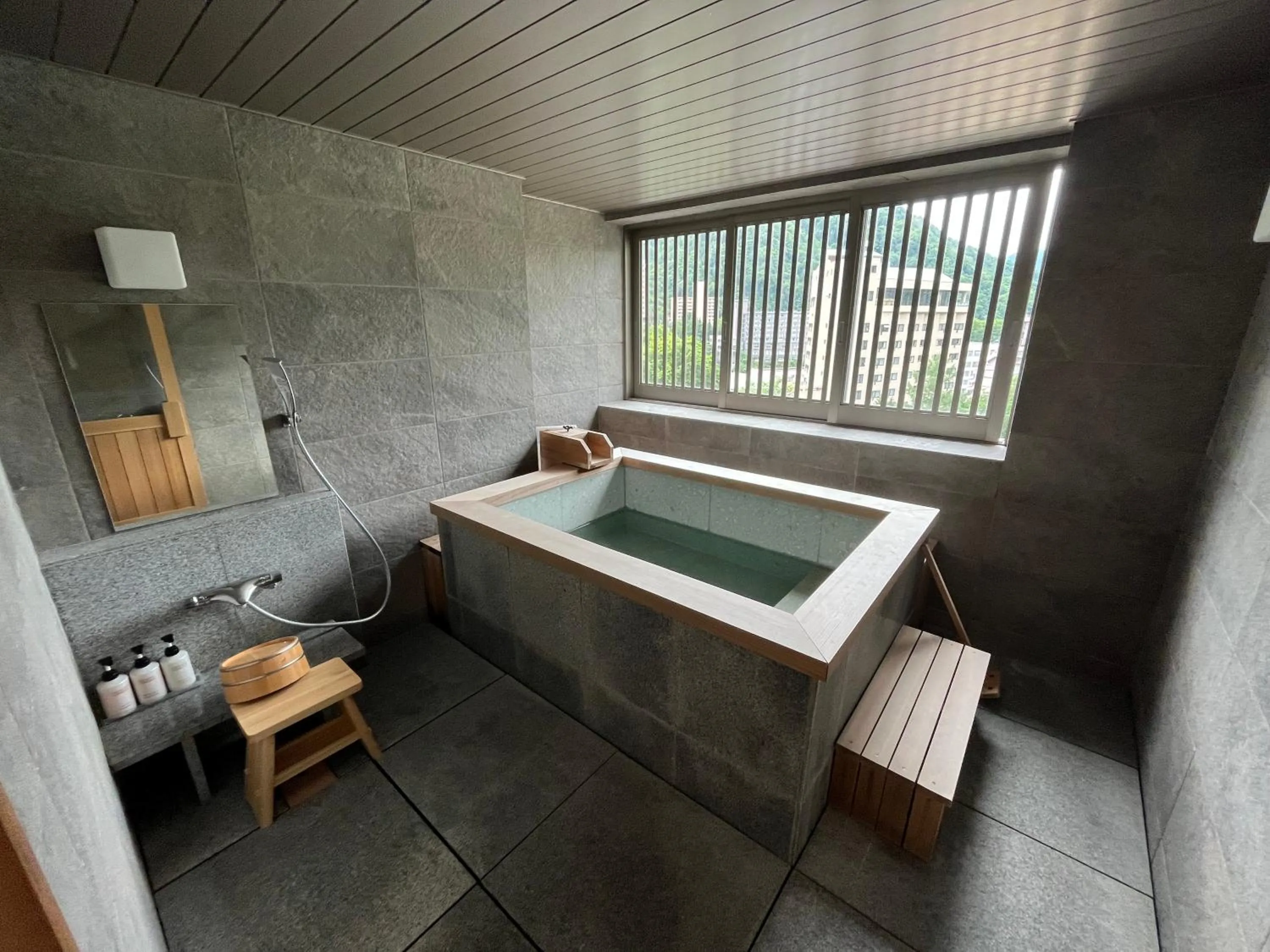 Bathroom in Jozankei Daiichi Hotel Suizantei