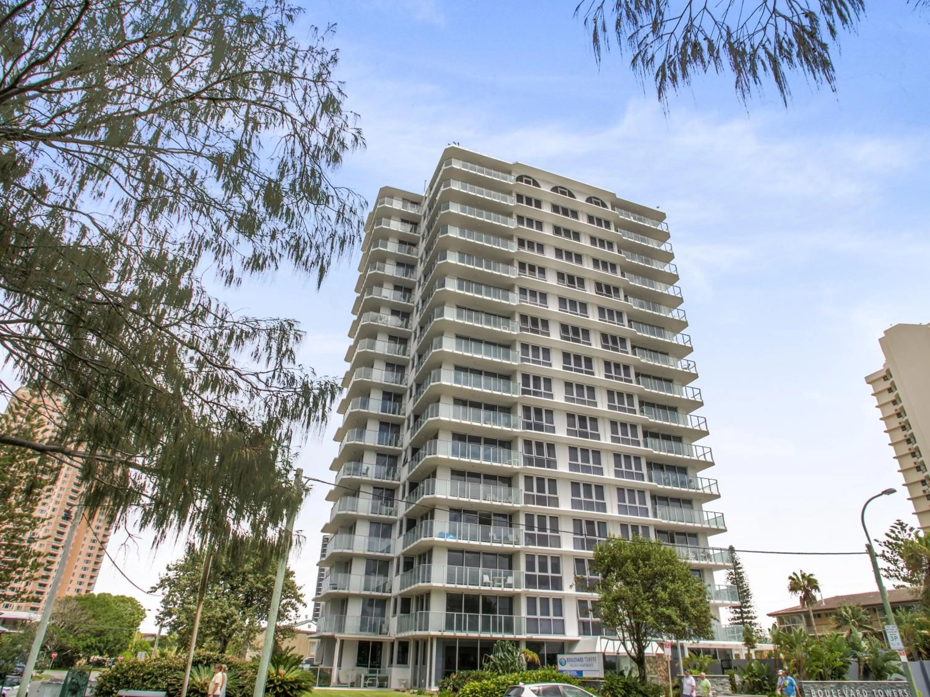 Property building in Boulevard Towers on Broadbeach