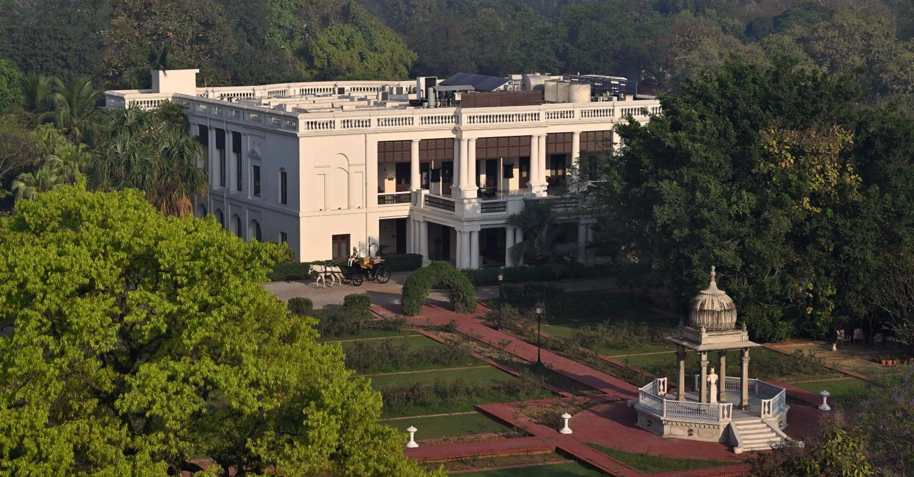 Property building in Taj Nadesar Palace
