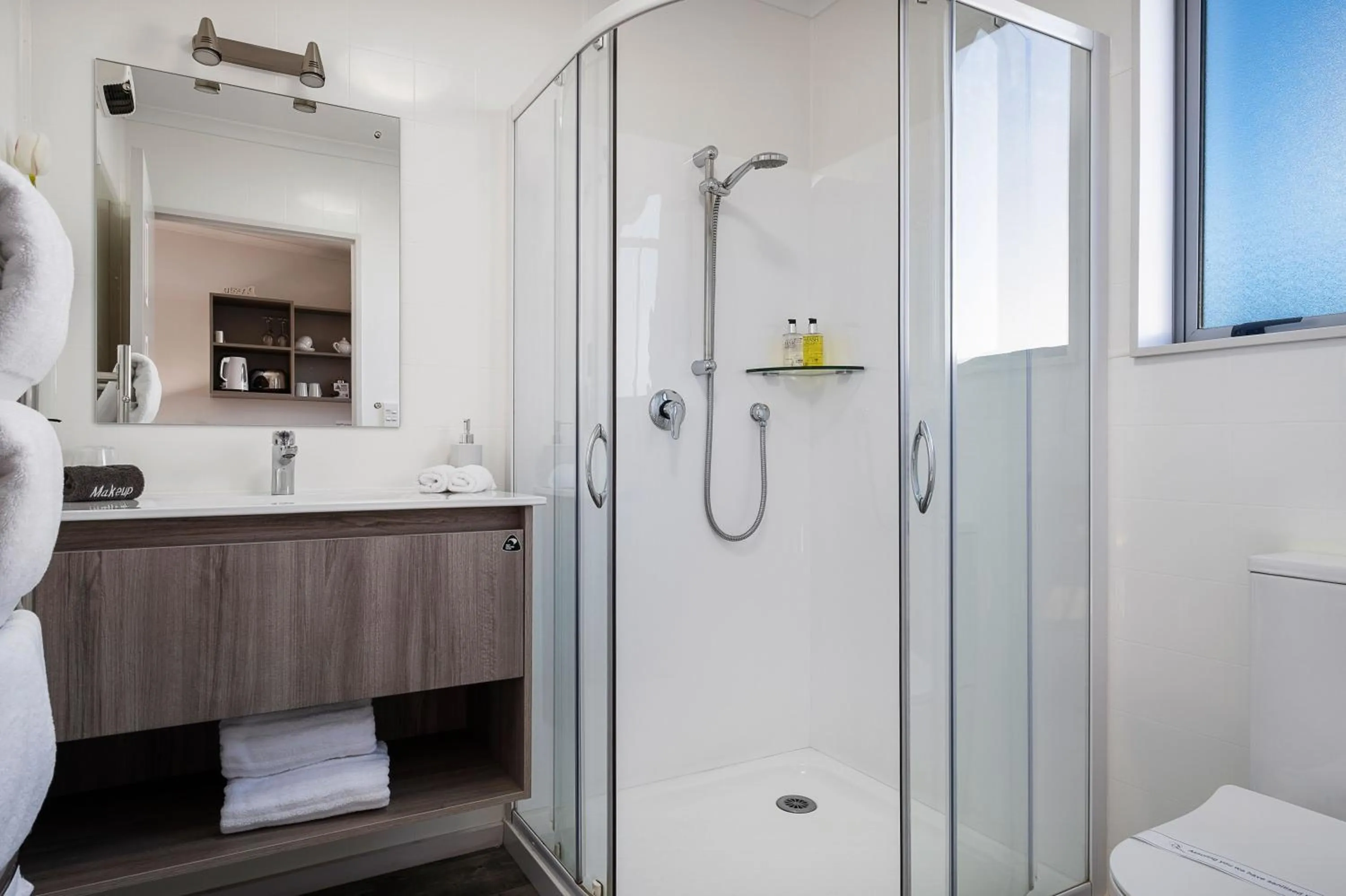 Bathroom in Two Tree Lodge